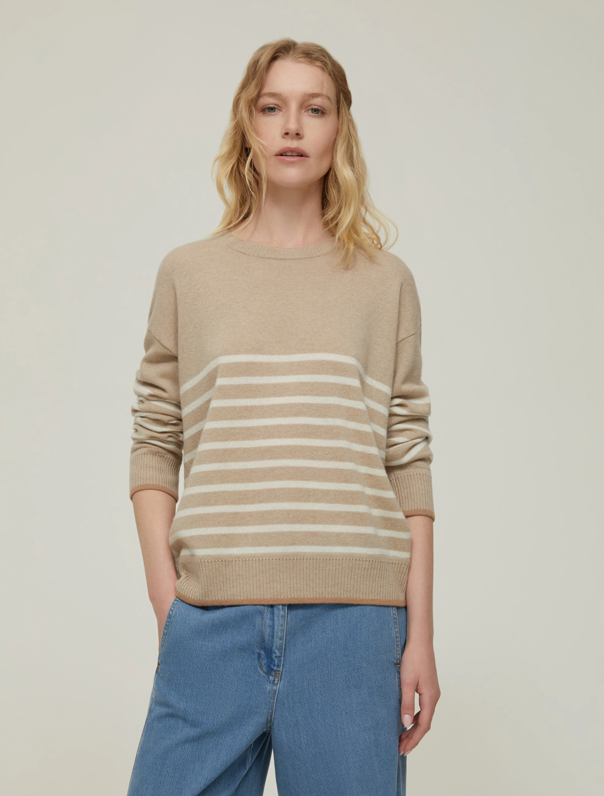 Maglia in lana e cashmere