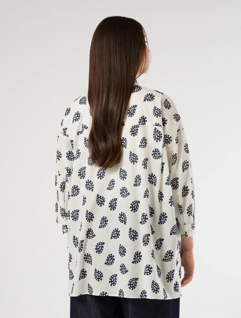 Camicia in mussola di cotone 