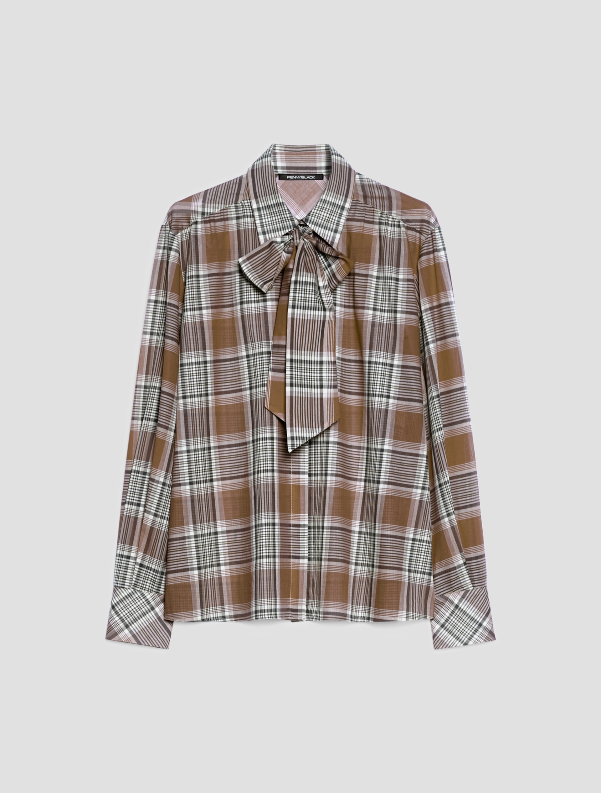 Camicia in voile di cotone