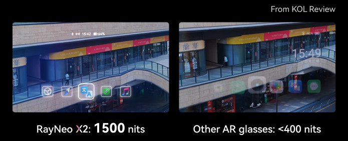 TCL RayNeo X2 - The best True AR Glasses for consumer in 2024