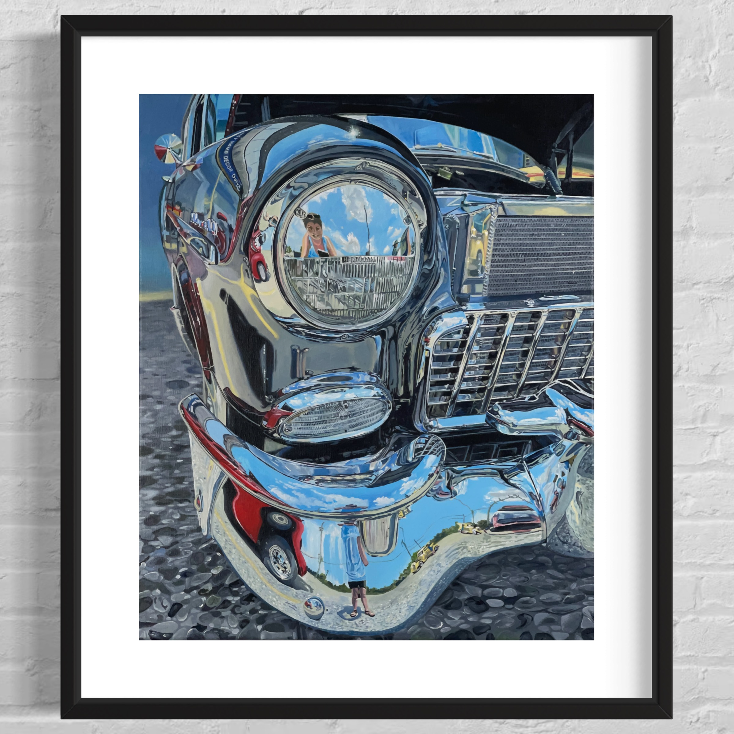 Black Beauty - 1955 Black Chevrolet Bel Air