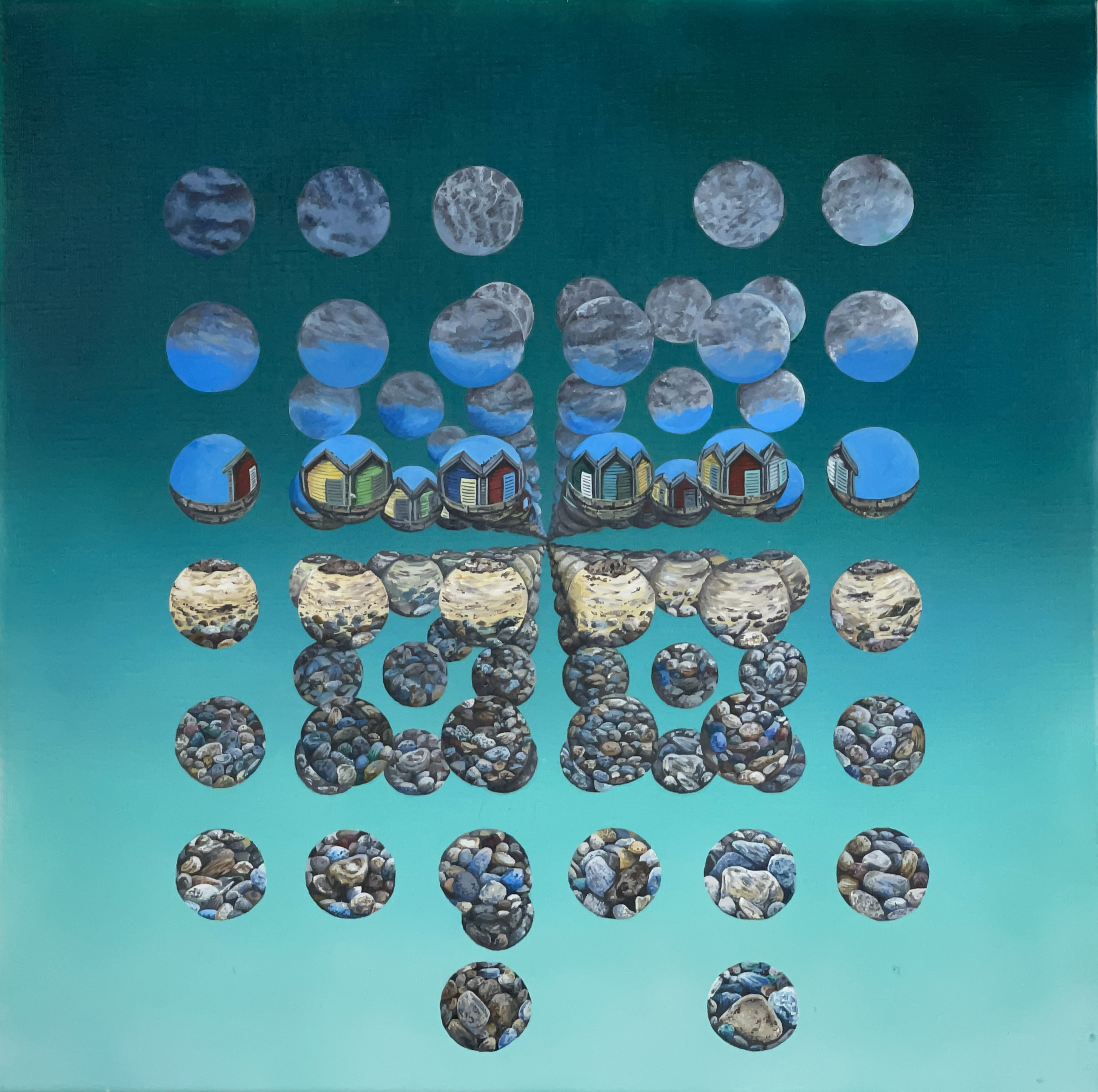 Harmony in Spheres: Coastal Serenity