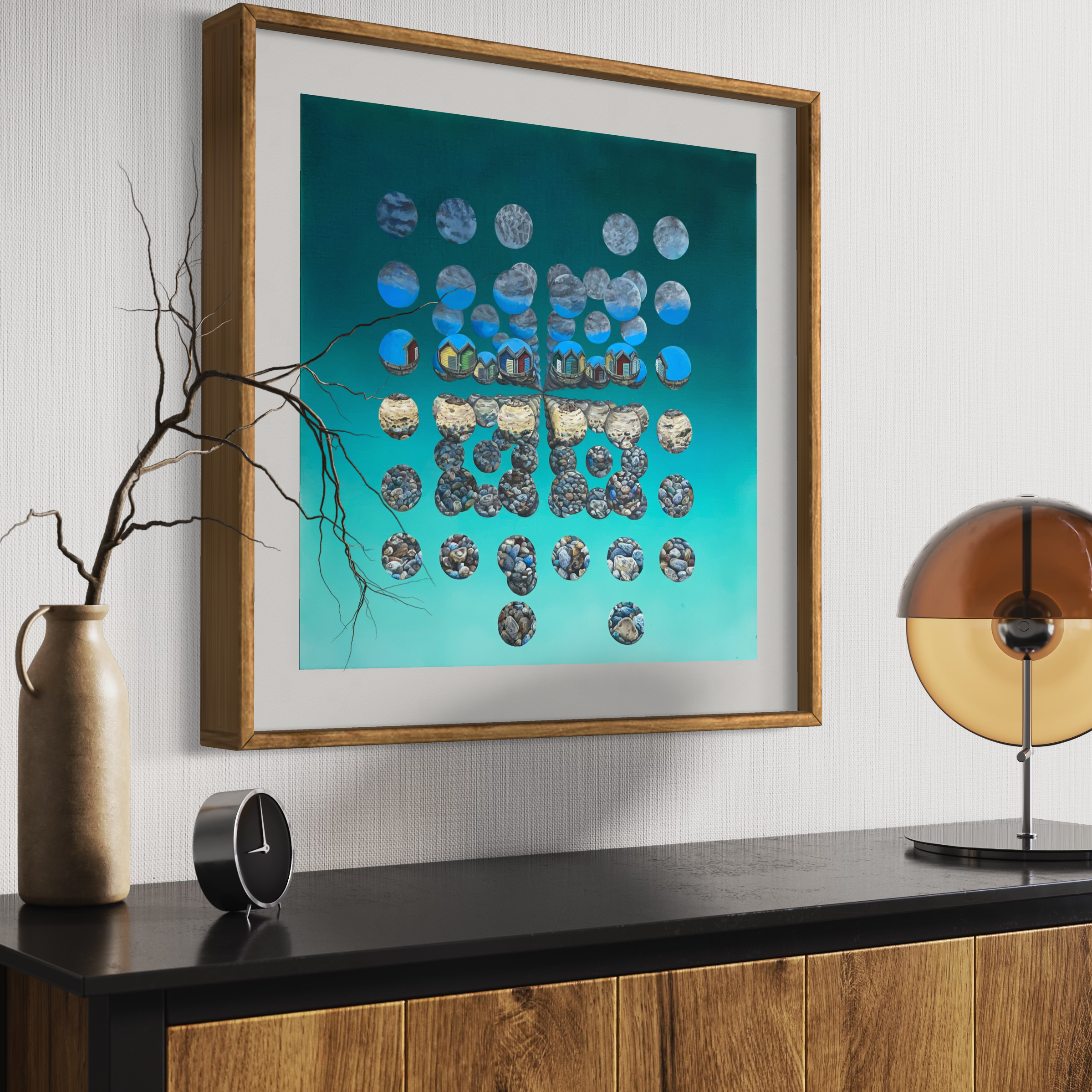 Harmony in Spheres: Coastal Serenity