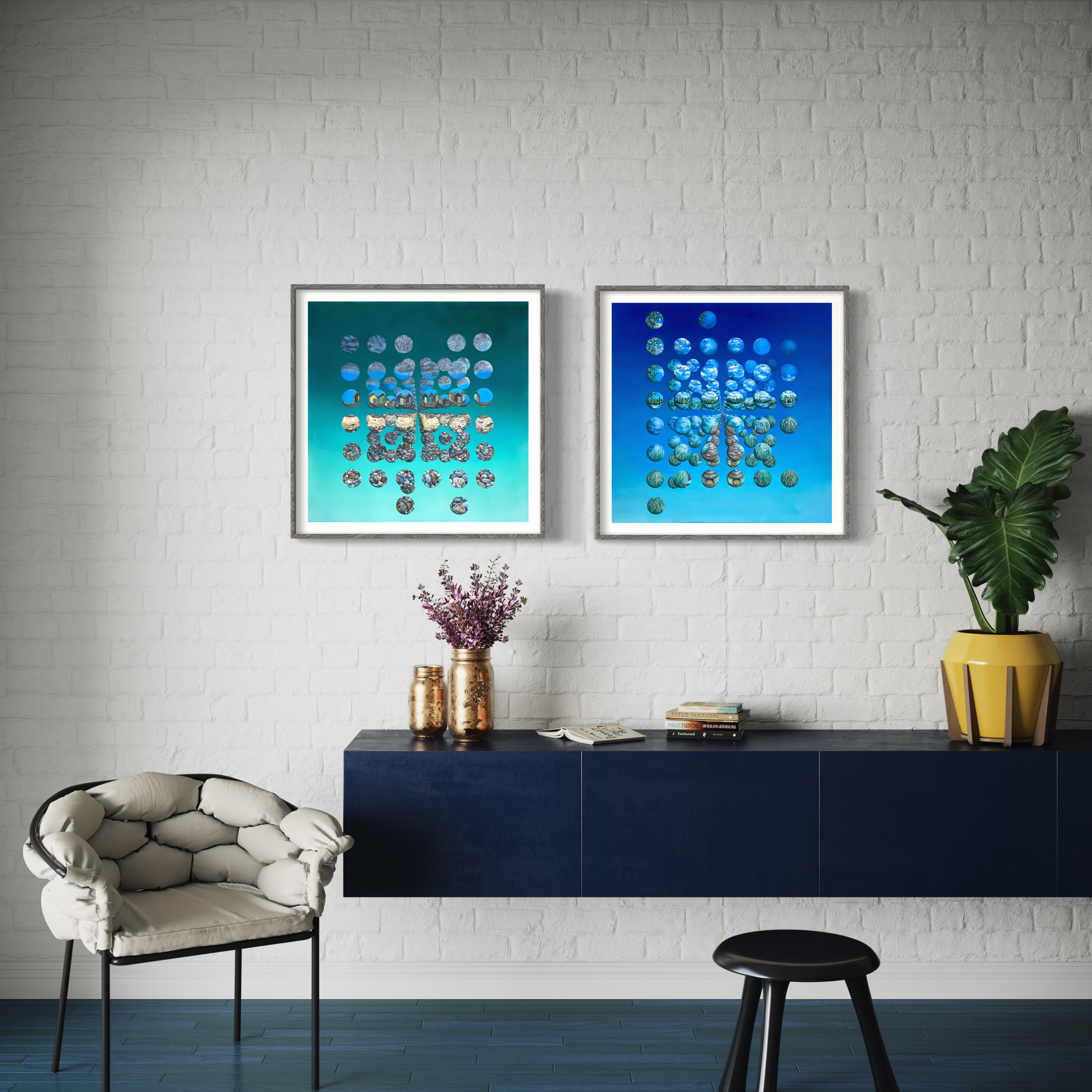 Harmony in Spheres: Coastal Serenity