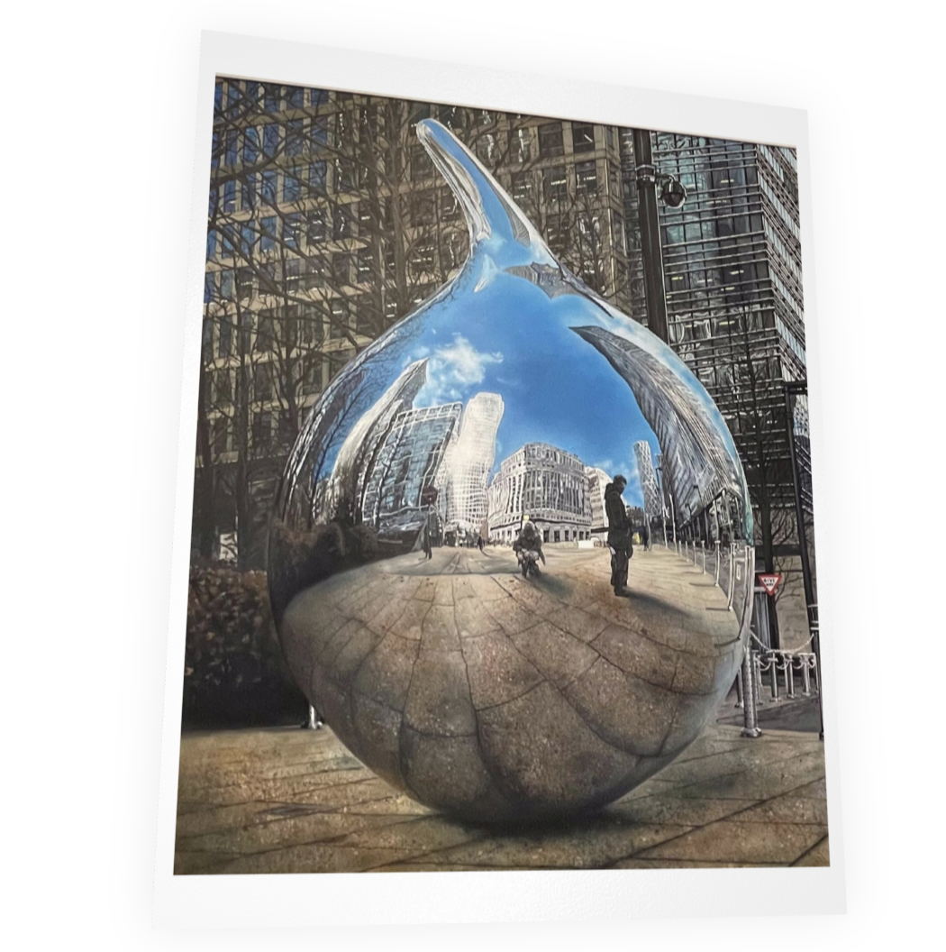 The Tear Drop postcard