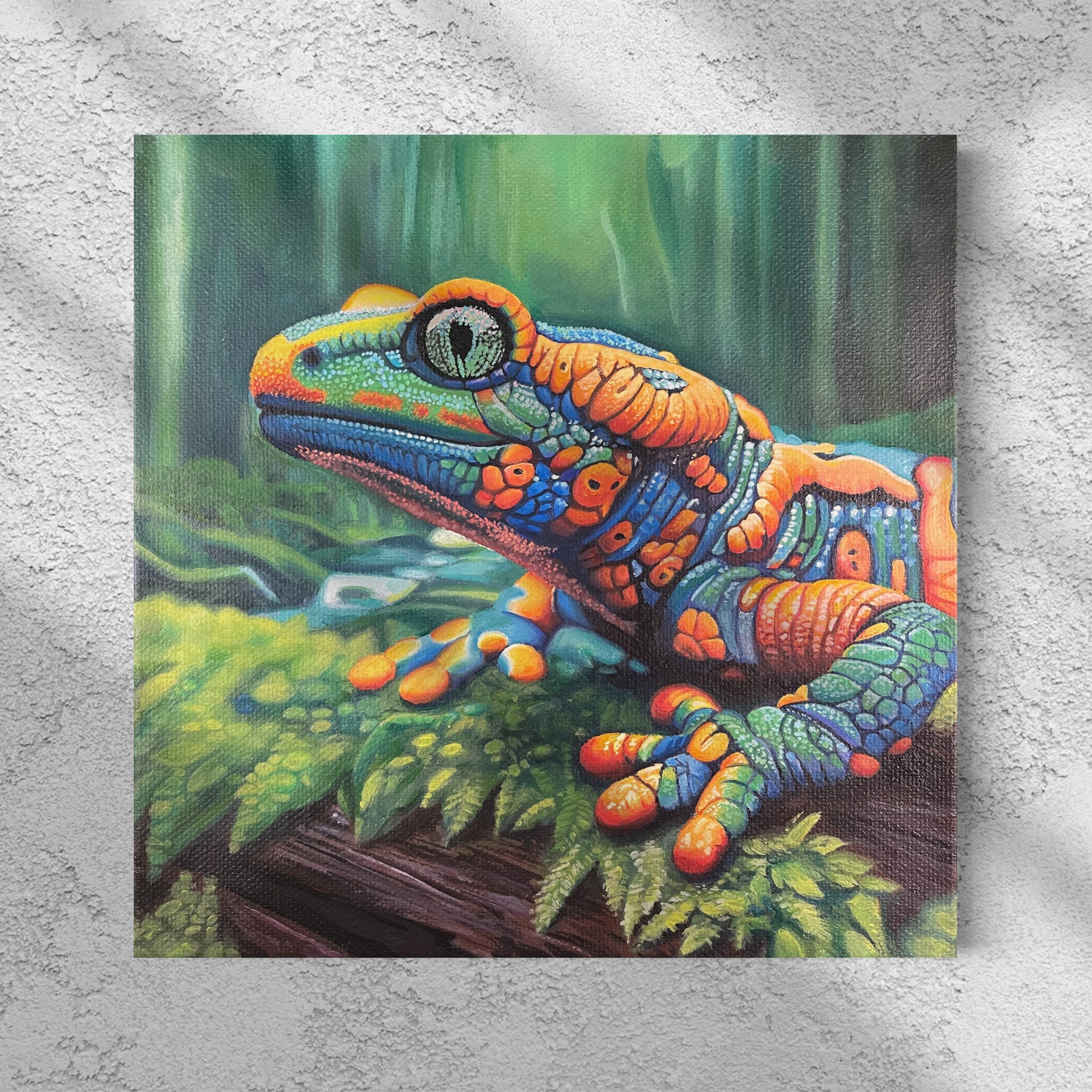 Jungle Flames: Amazon Forest Mini No.4 - Salamander