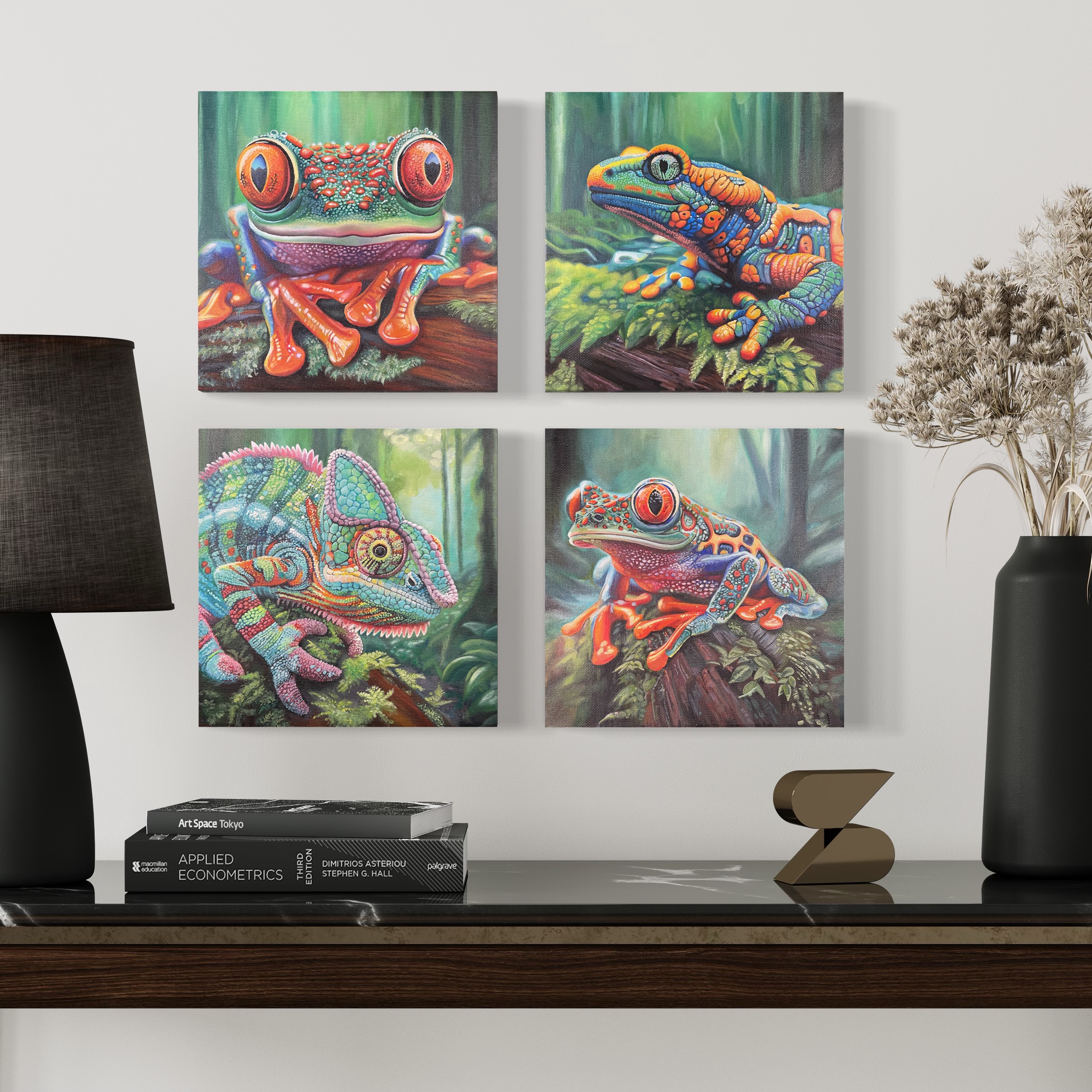 Jungle Flames: Amazon Forest Mini No.4 - Salamander