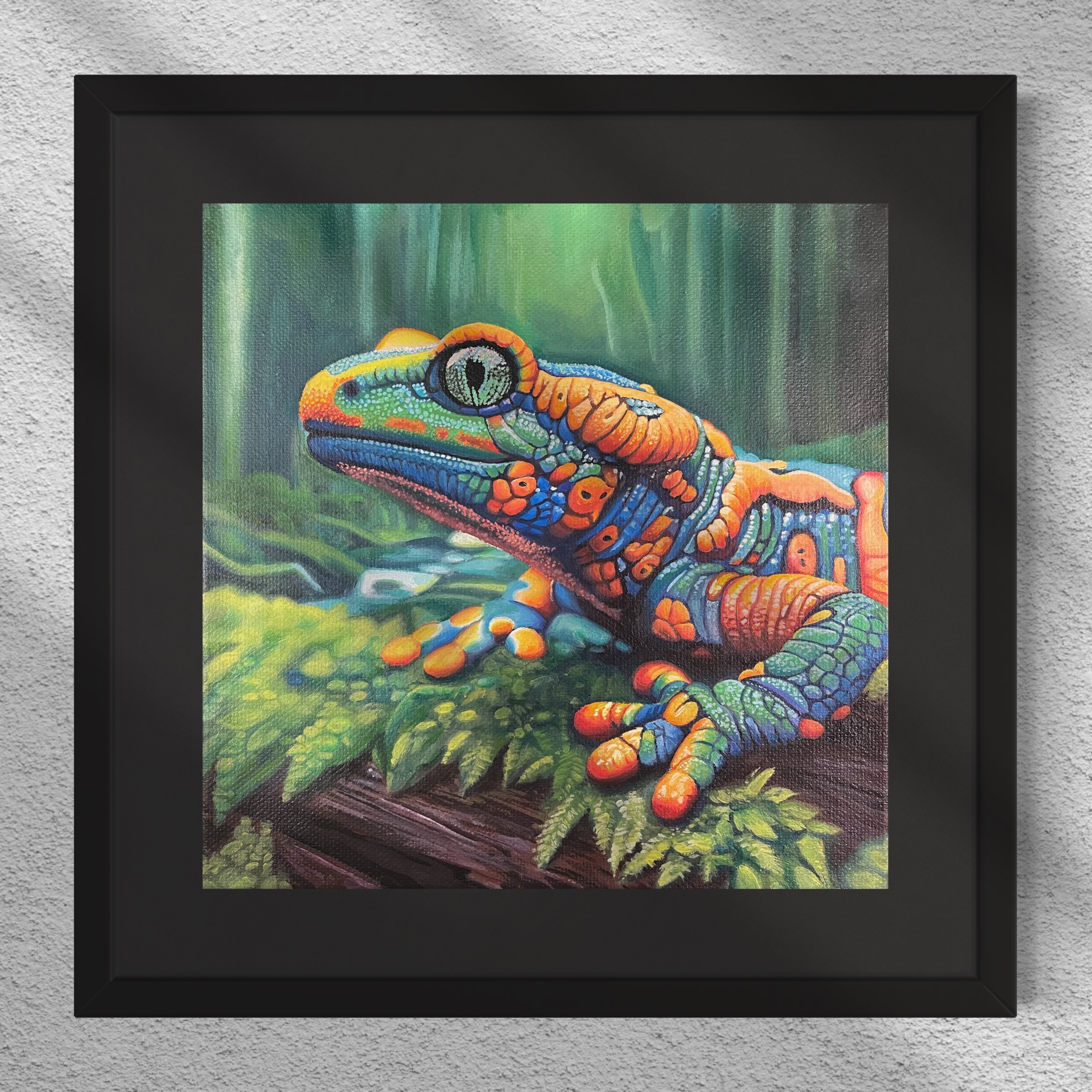 Jungle Flames: Amazon Forest Mini No.4 - Salamander