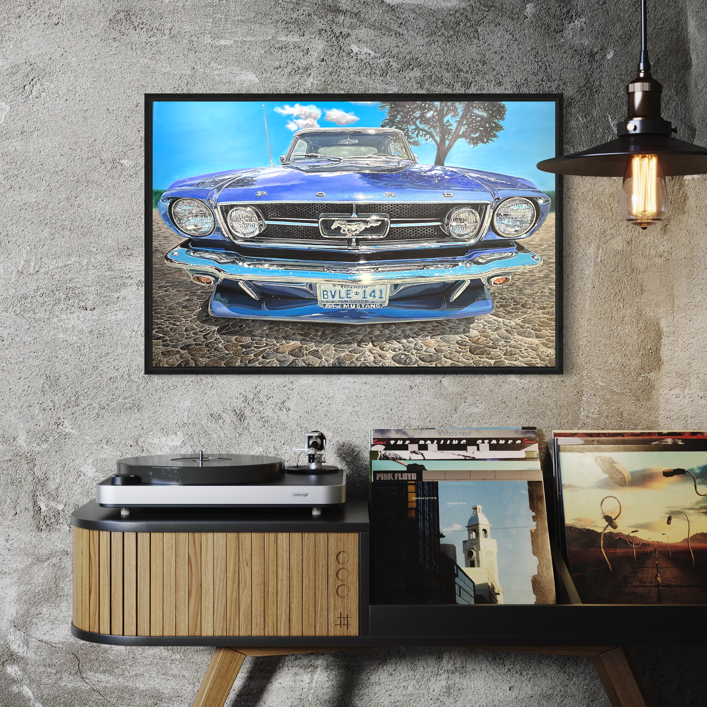 Chromatic Dream Machine: 1965 Ford Mustang