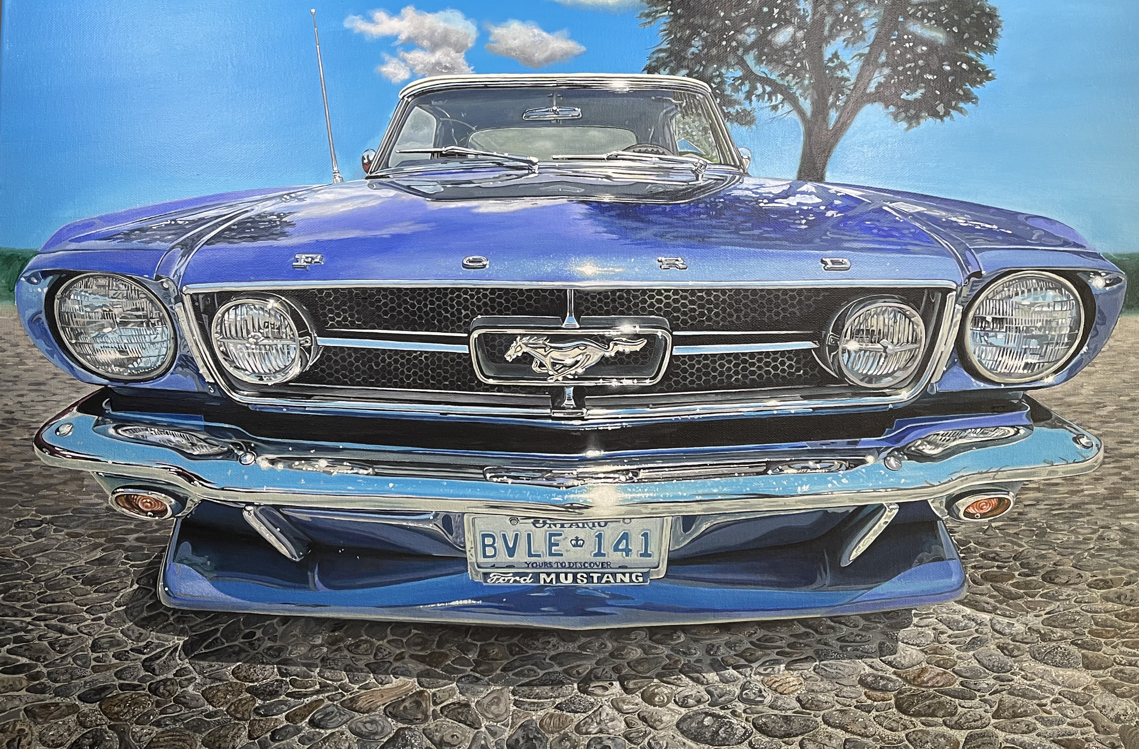 Chromatic Dream Machine: 1965 Ford Mustang