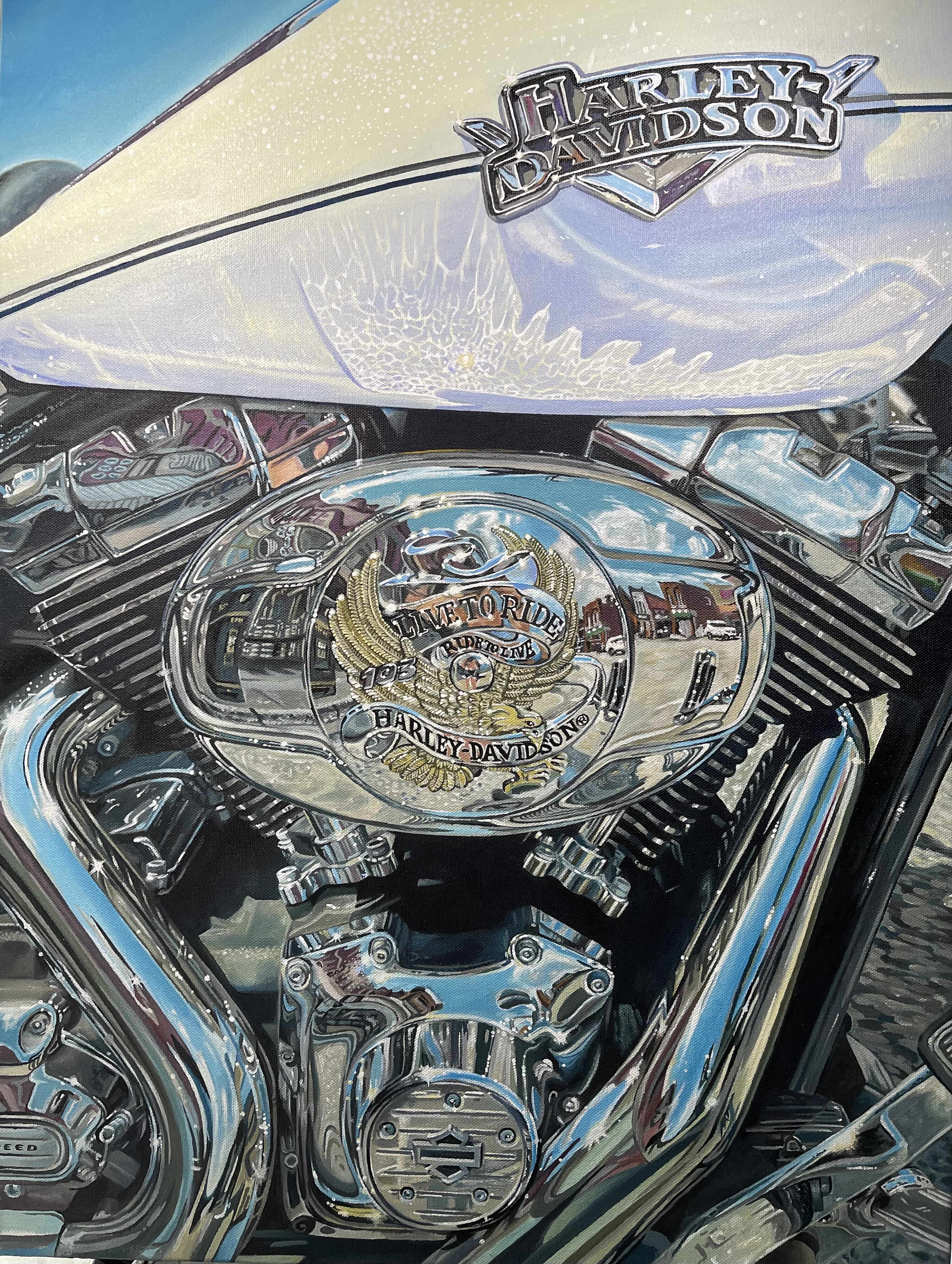 Steel Stallion - Harley Davidson