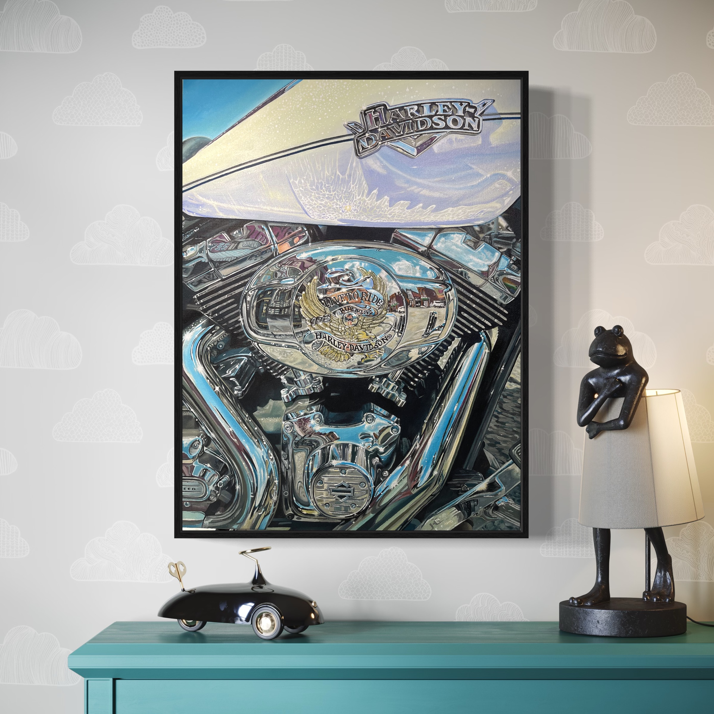 Steel Stallion - Harley Davidson