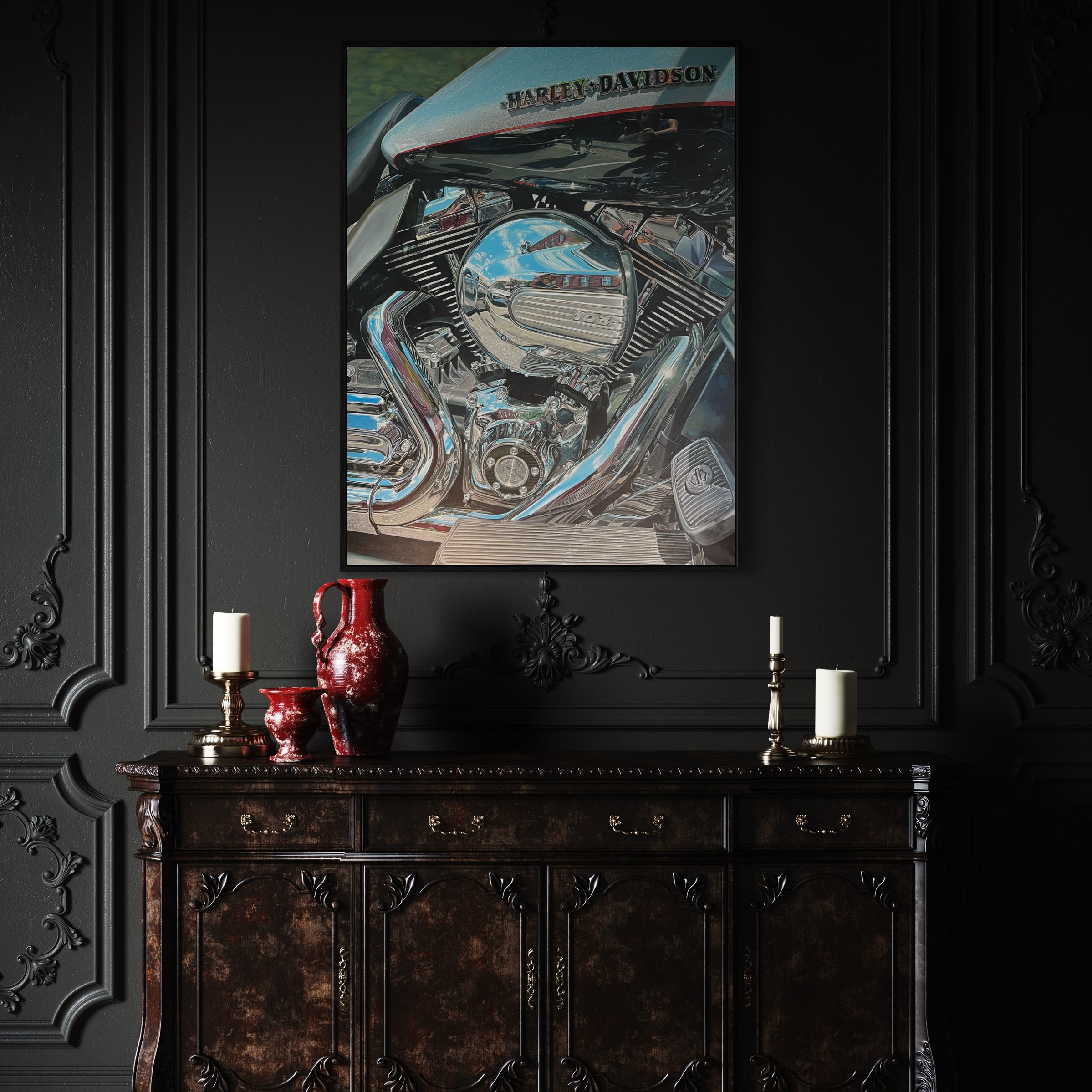 Chrome Symphony - Harley Davidson