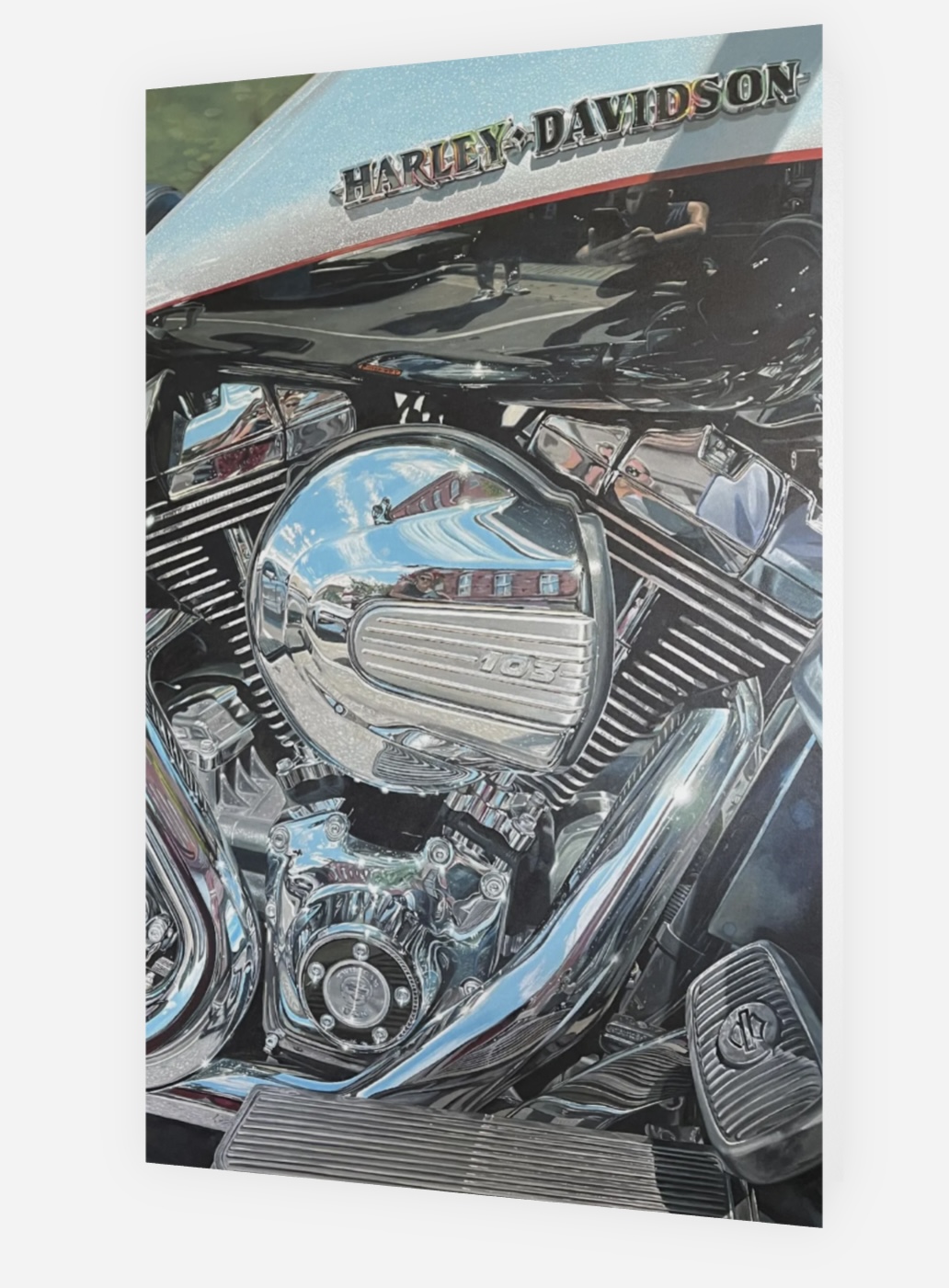 Chrome Symphony notecard