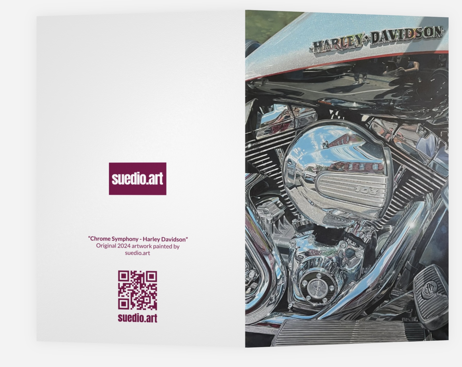 Chrome Symphony notecard