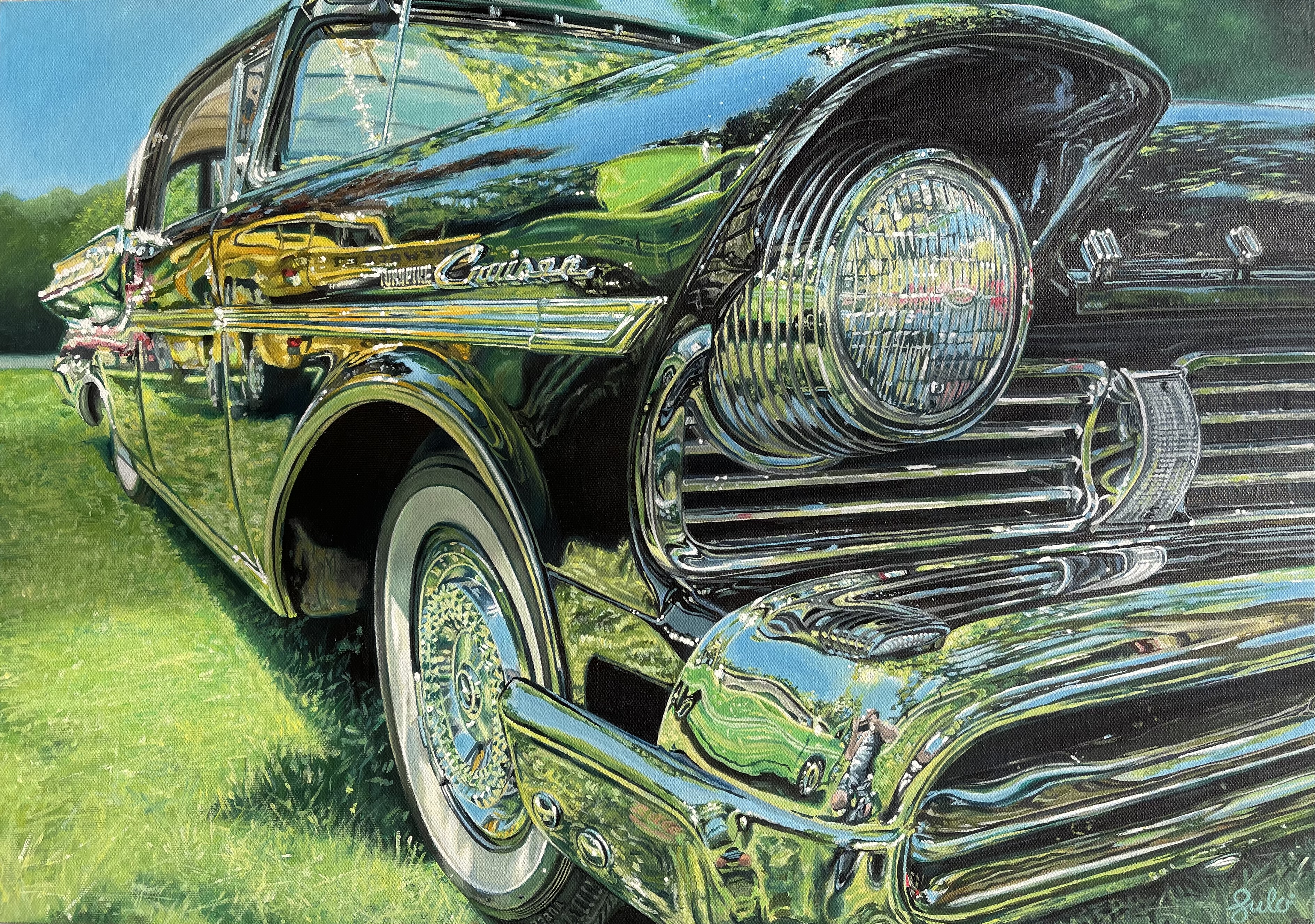 Black Velvet - 1957 Monarch Turnpike Cruiser