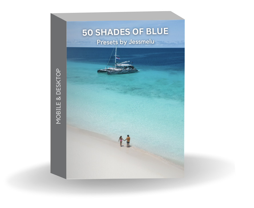 50 Shades Of Blue Presets (Mobile + Desktop)