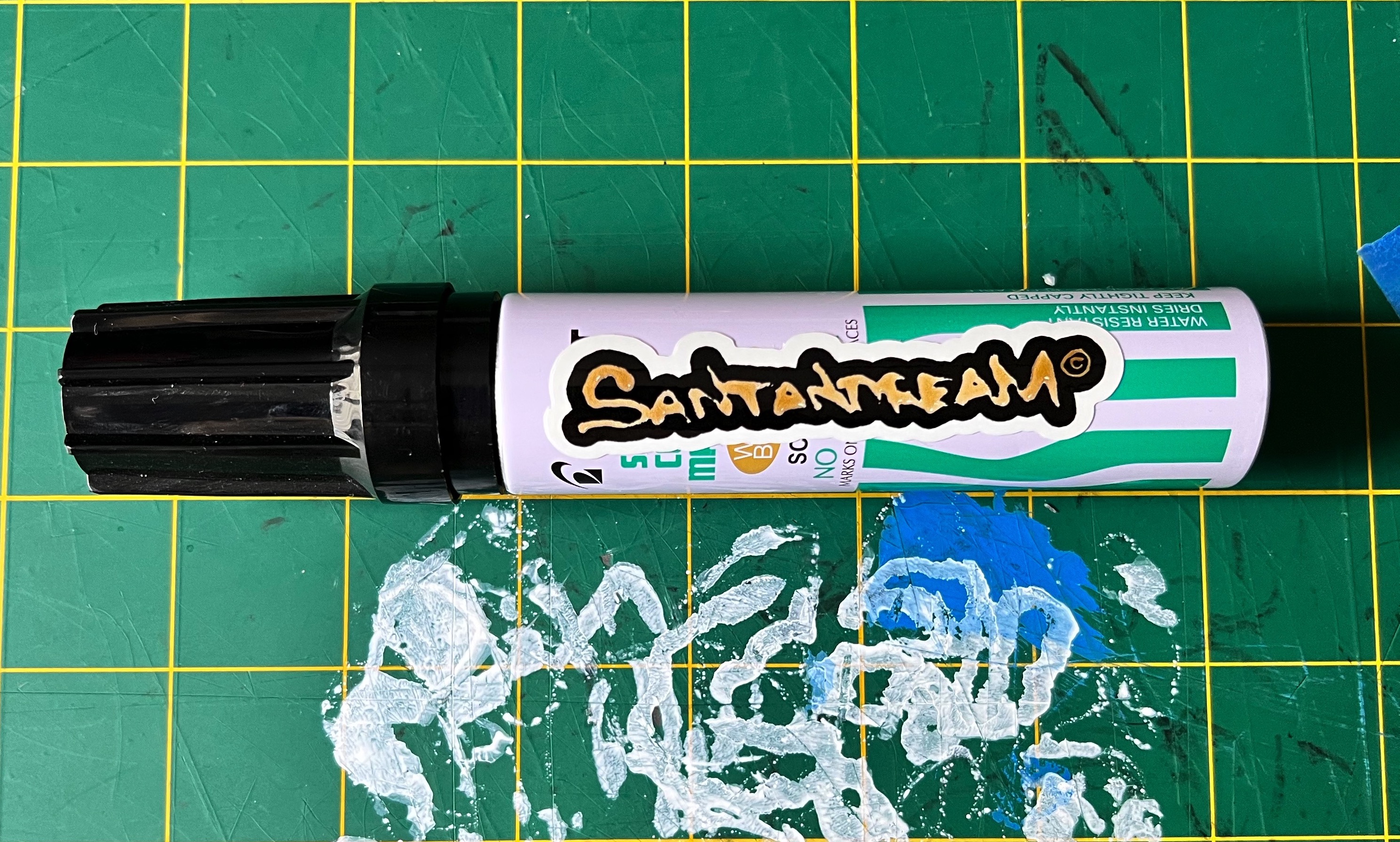 BoldStrokes Pro: Extra Broad Chisel Tip Black Marker 