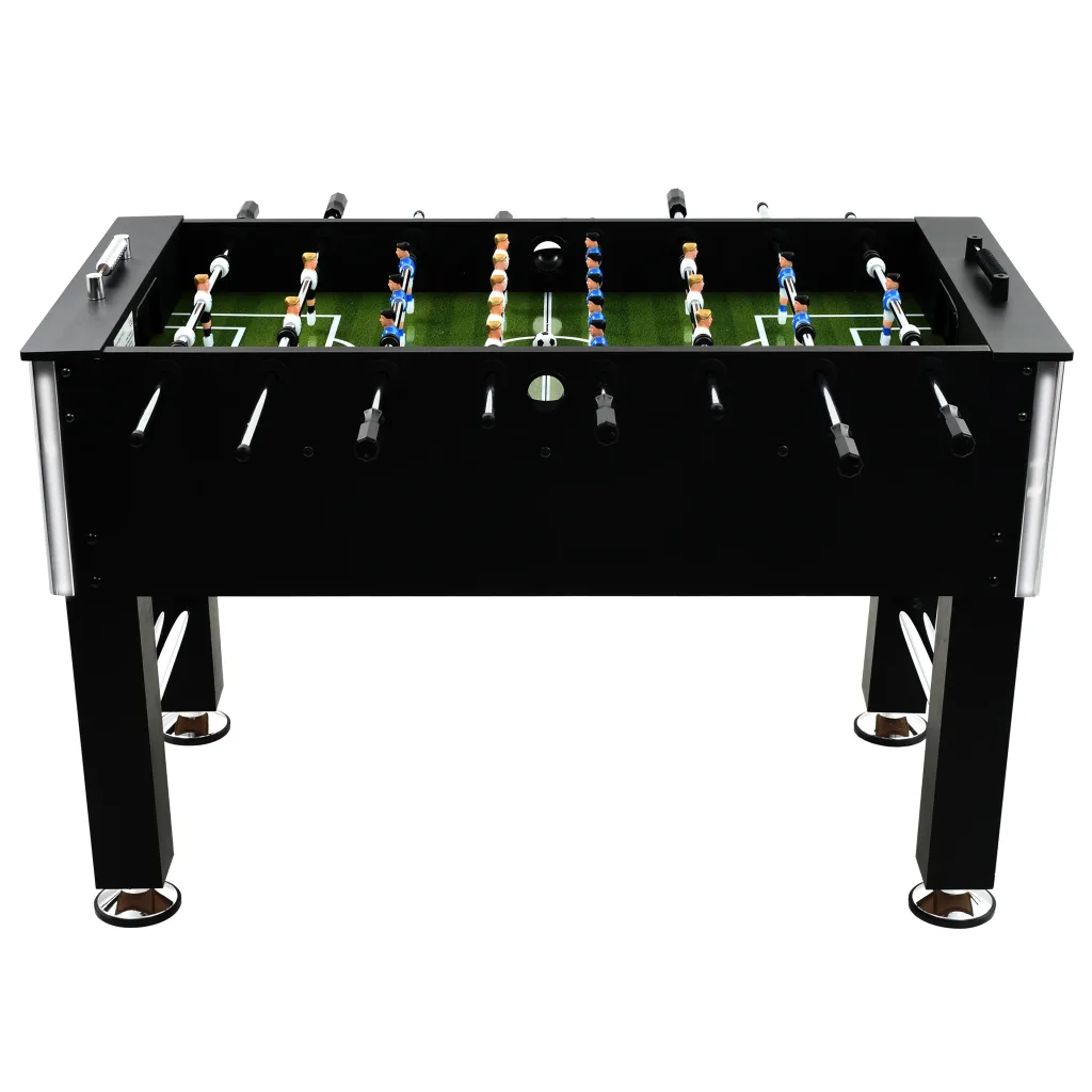 Stalo futbolo stalas, plienas, 60kg, 140x74,5x87,5cm