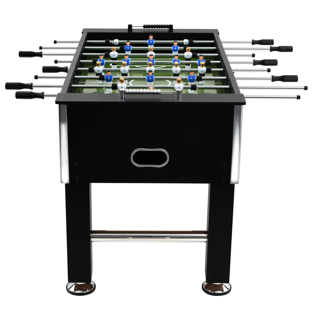 Stalo futbolo stalas, plienas, 60kg, 140x74,5x87,5cm