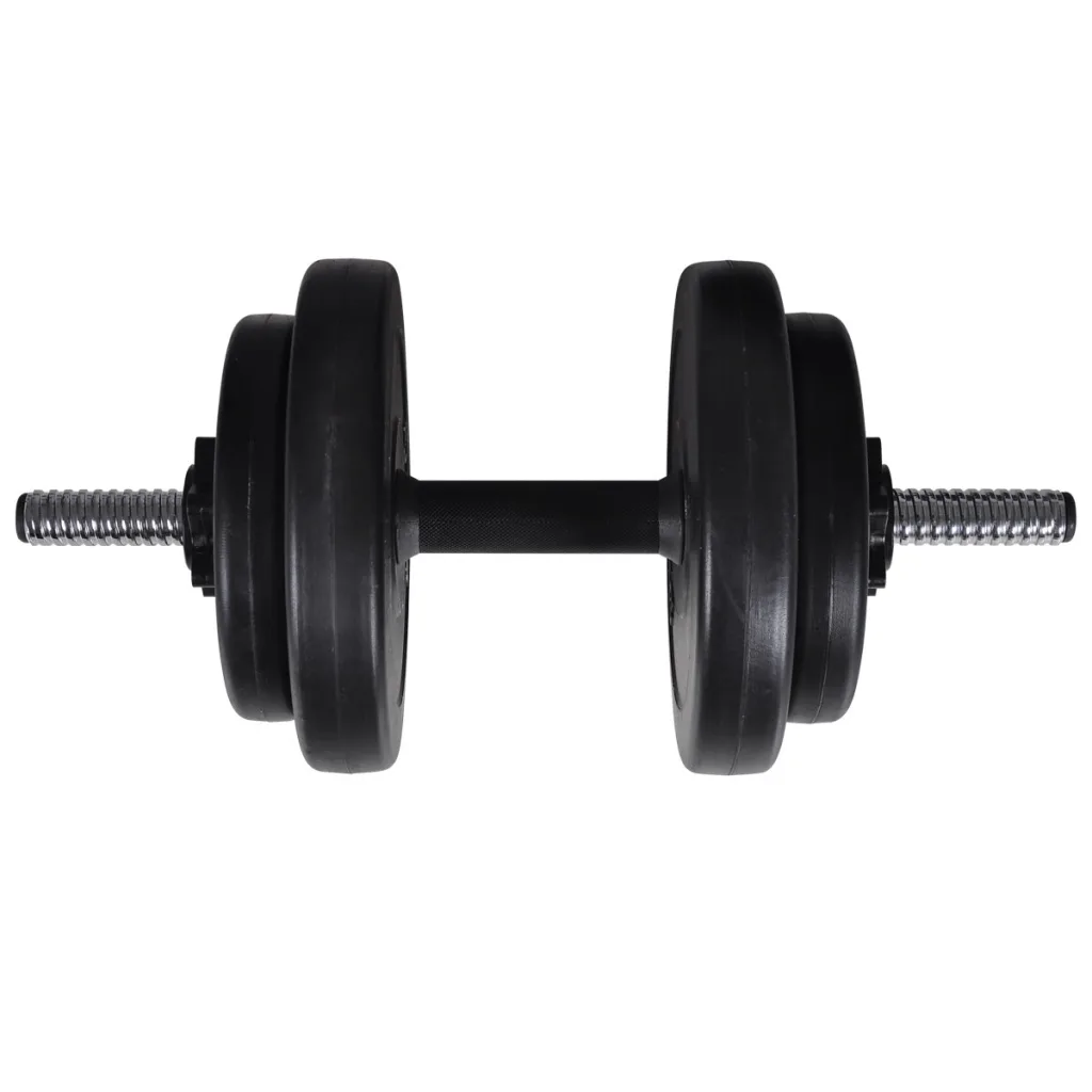 Štangos ir 2 hantelių rinkinys, 30,5 kg arba 60,5kg