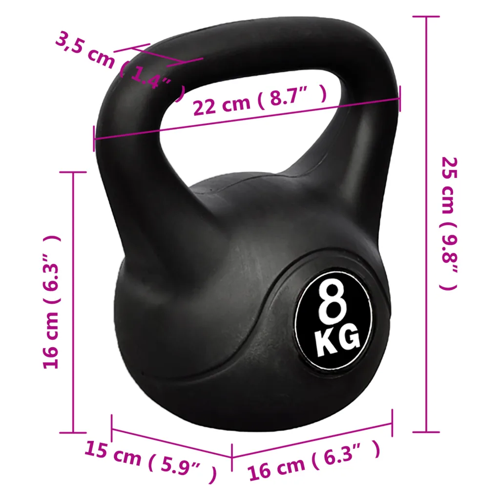 Svarstis Svorių Kilnojimui 8 kg / 10kg / 12kg / 16kg/ 20kg