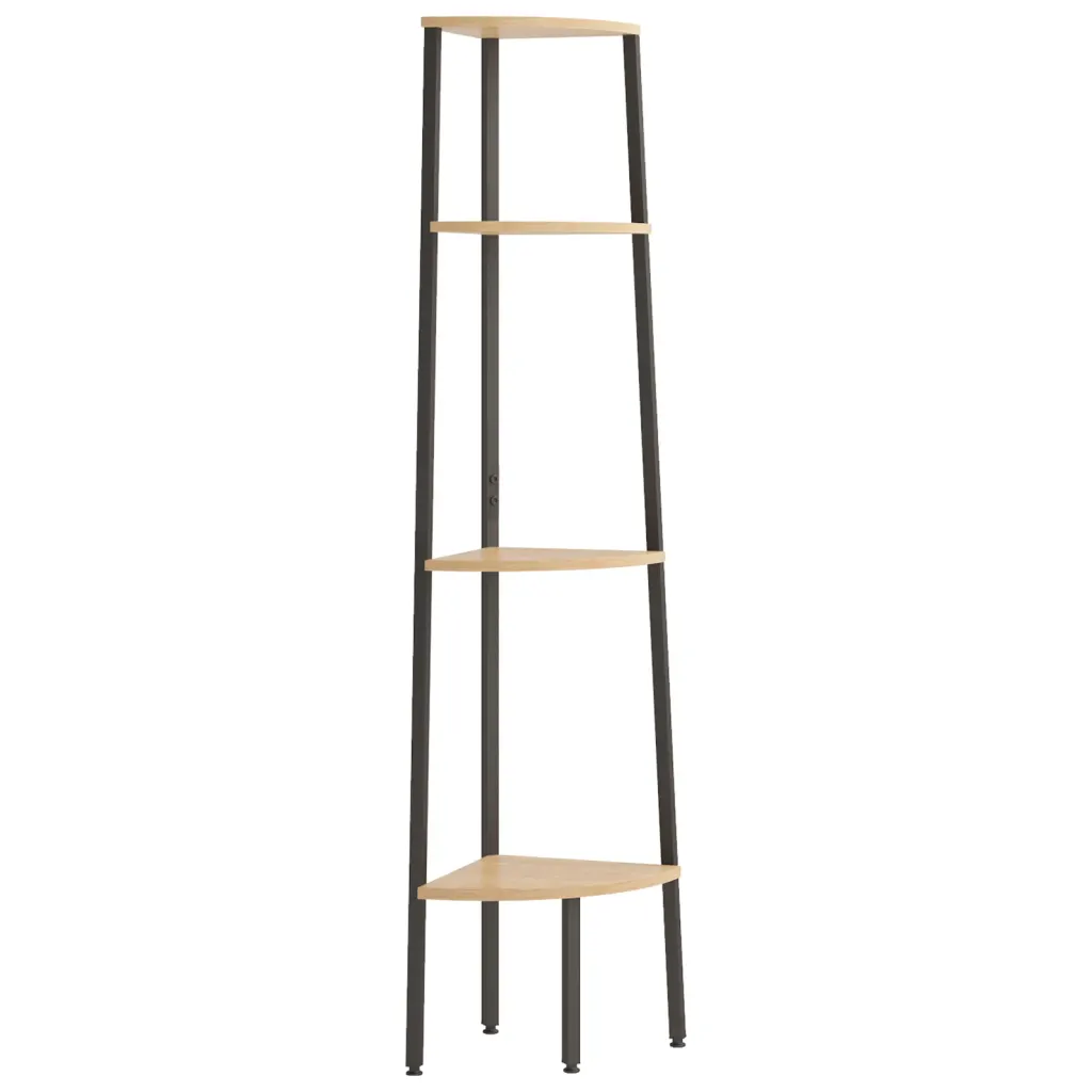 Kampinė lentyna, 4 / 5 pakopų, 45,5x31,5cm, aukštis 150cm / 180cm, spalvų pasirinkimas
