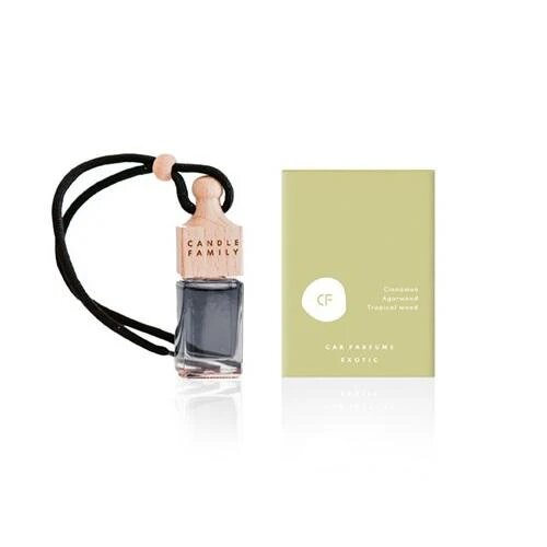 Pakabinamas stiklinis kvapas automobiliui, 12 ml