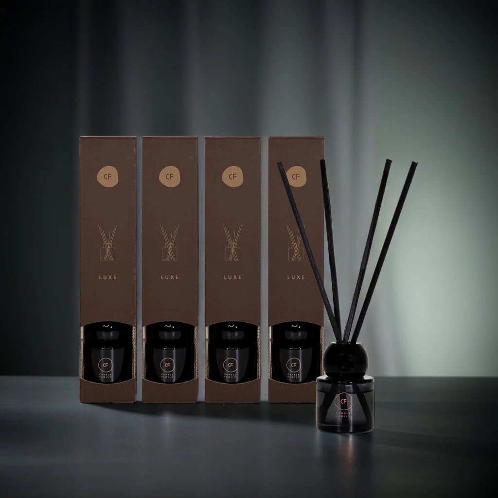 Namų kvapas su lazdelėmis, 50ml, Candle Family