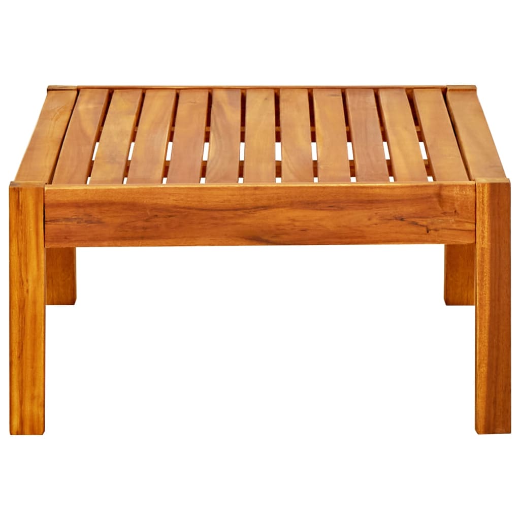 Sodo stalas, 85x57x29cm, akacijos medienos masyvas