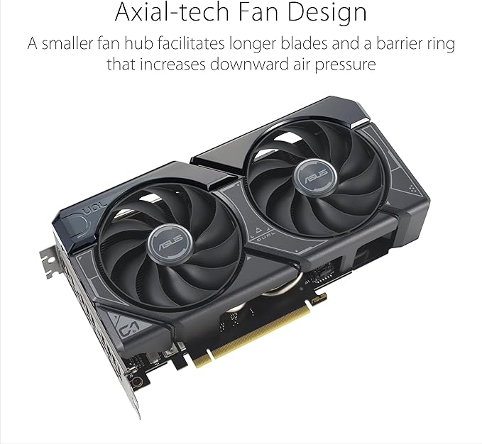 Asus Dual GeForce RTX 4060 Ti OC Edition 16GB GDDR6