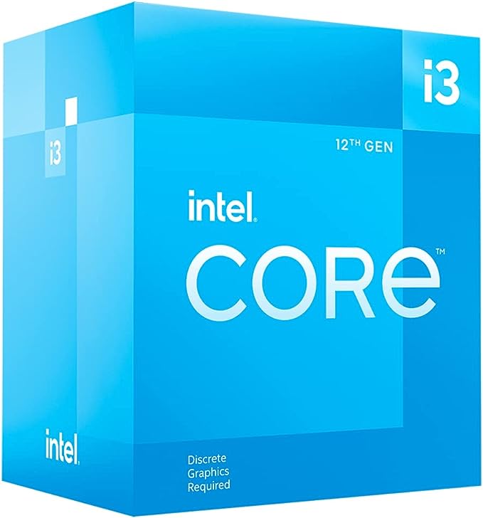 Intel® Core™ i3-12100F, procesador para equipos de sobremesa, 12 MB de caché, hasta 4,30 GH