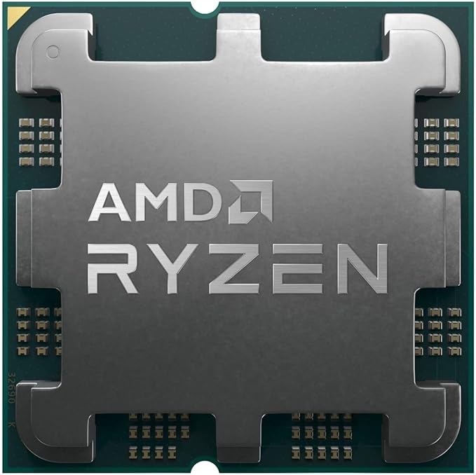 AMD Ryzen 5 7600X Procesador, 6 núcleos/12 Hilos desenfrenados, Arquitectura Zen 4, 38MB L3 Cache, 105W TDP, hasta 5,3 GHz Frecuencia Boost, Socket AMD 5, DDR5 y PCIe 5.0, Negro