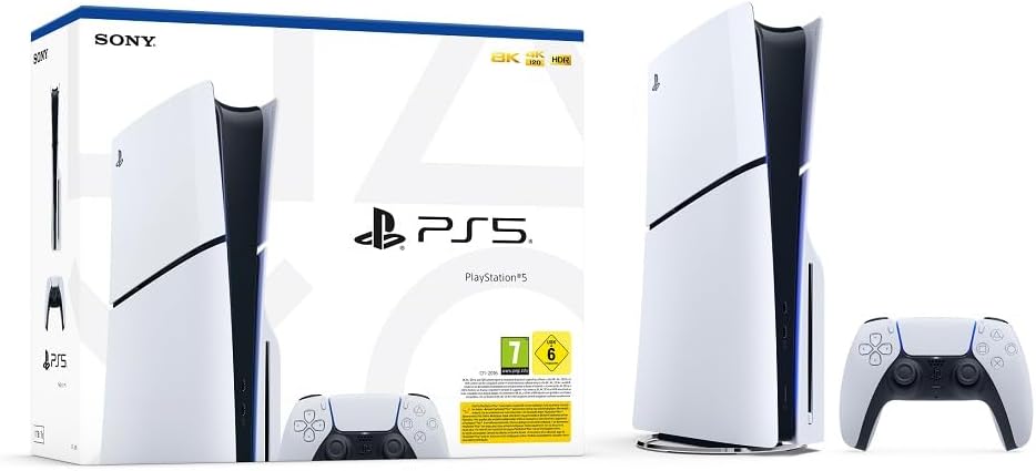 Playstation 5 Consola Estándar (Modelo Slim), Blanco