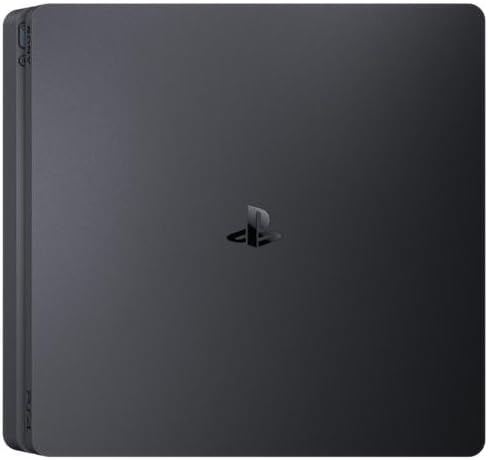 Sony PlayStation 4 Slim 500 Go, Avec 1 Manette Sans Fil DUALSHOCK 4 V2, Châssis F, Noir (Jet Black), Art : 9407577 [Importación francesa]
