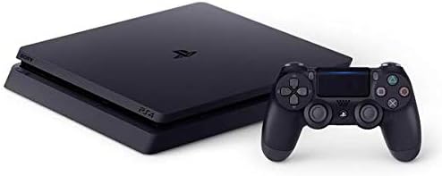 Sony PlayStation 4 Slim 500 Go, Avec 1 Manette Sans Fil DUALSHOCK 4 V2, Châssis F, Noir (Jet Black), Art : 9407577 [Importación francesa]