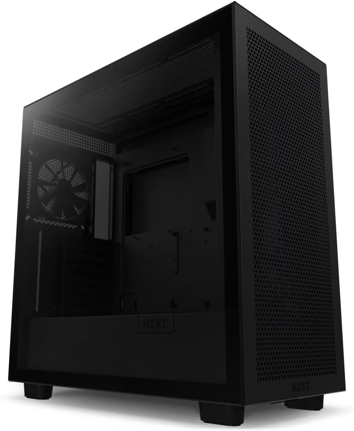 Nzxt H7 Flow - Caja PC Gaming Semitorre ATX Iluminación RGB Integrada