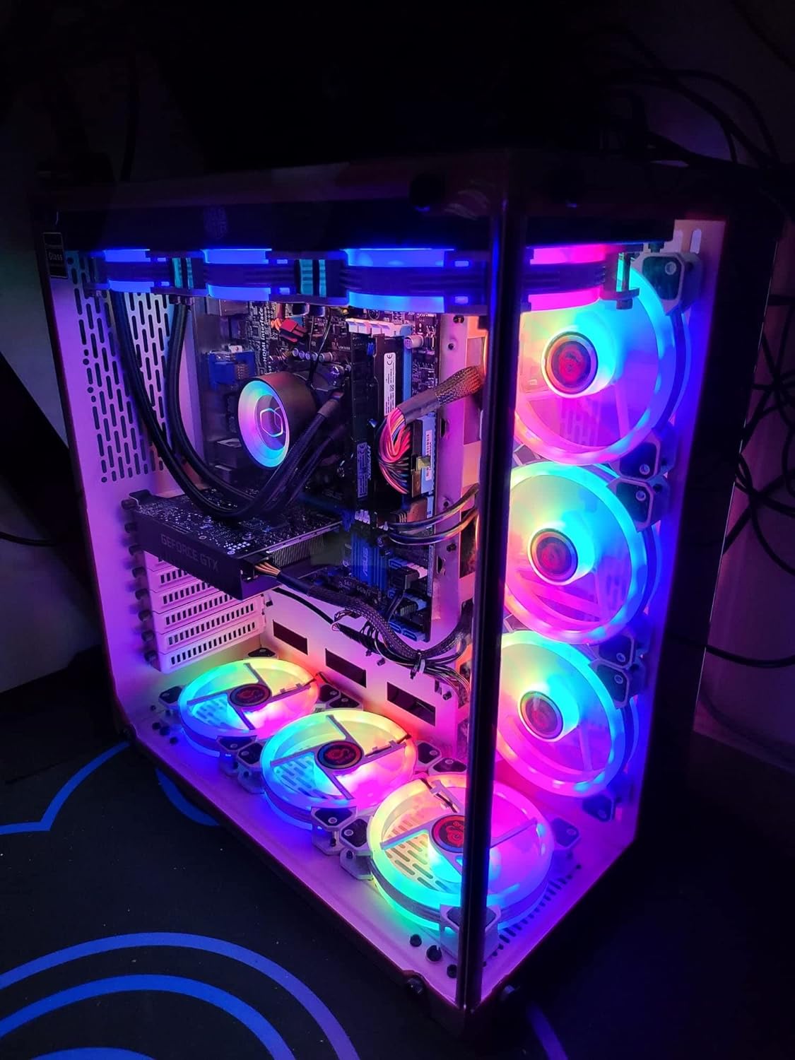  TALIUS Caja Gaming Cronos. Caja de Ordenador con Cristal Templado.