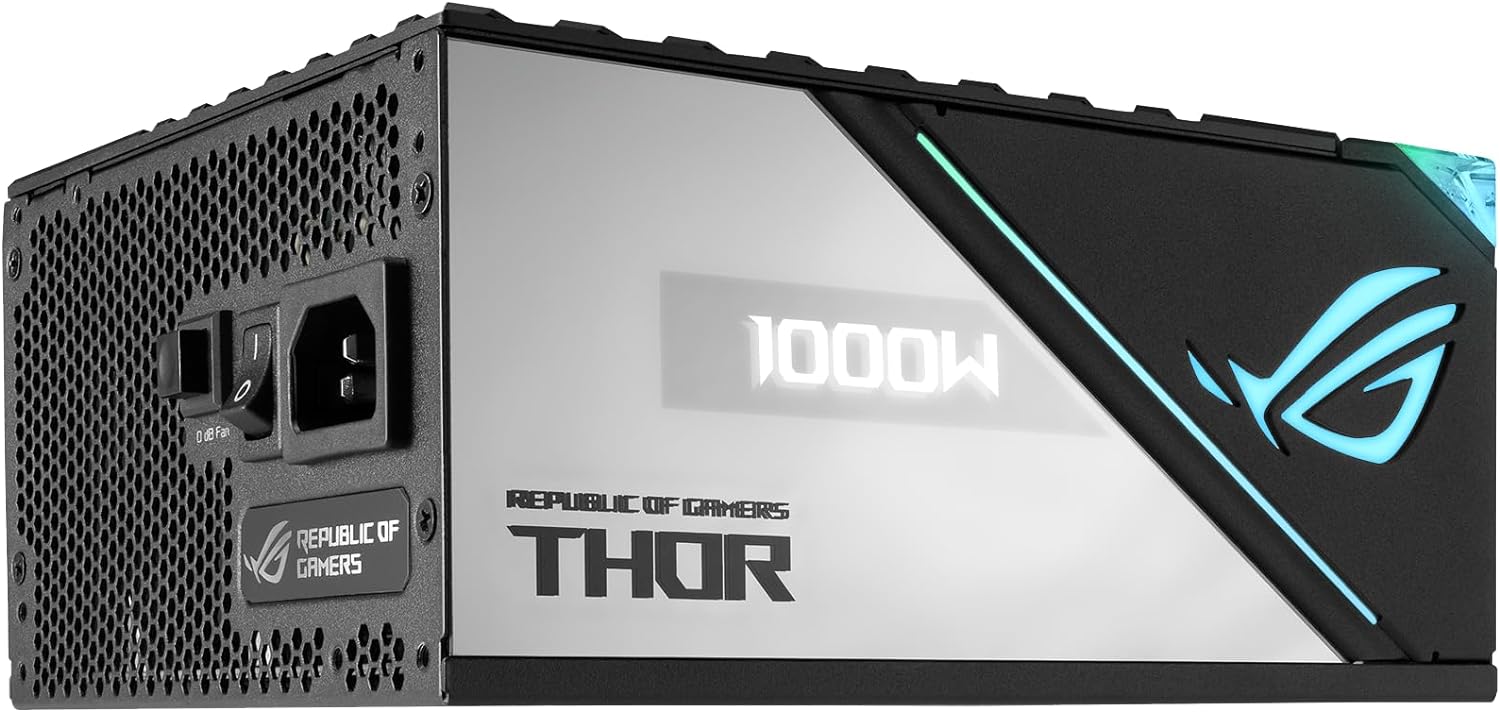 ASUS ROG Thor 1000W Platinum II - Fuente de alimentación Modular (1000 Watt, 80+ Platinum, Lambda A++