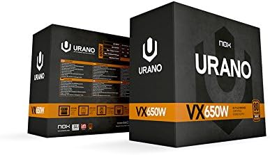 Nox Urano VX 650W -NXURVX650BZ- Fuente de alimentación 650W