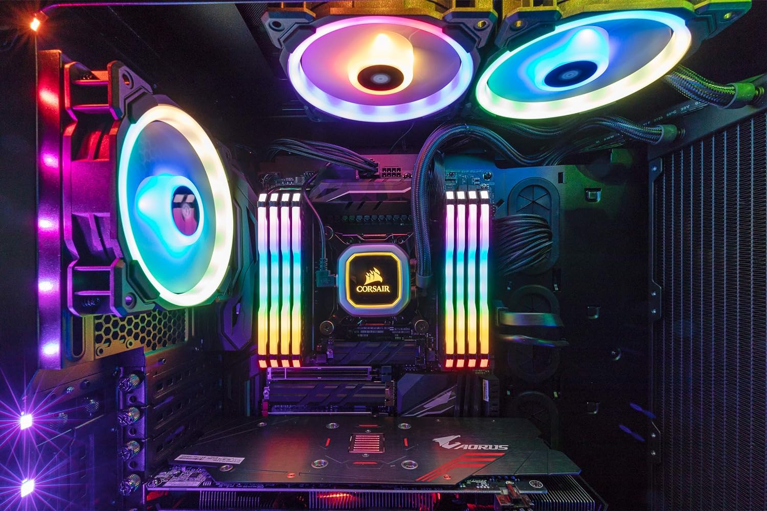  Corsair Vengeance RGB Pro 32 GB (2 x 16 GB) DDR4 3600 MHz 