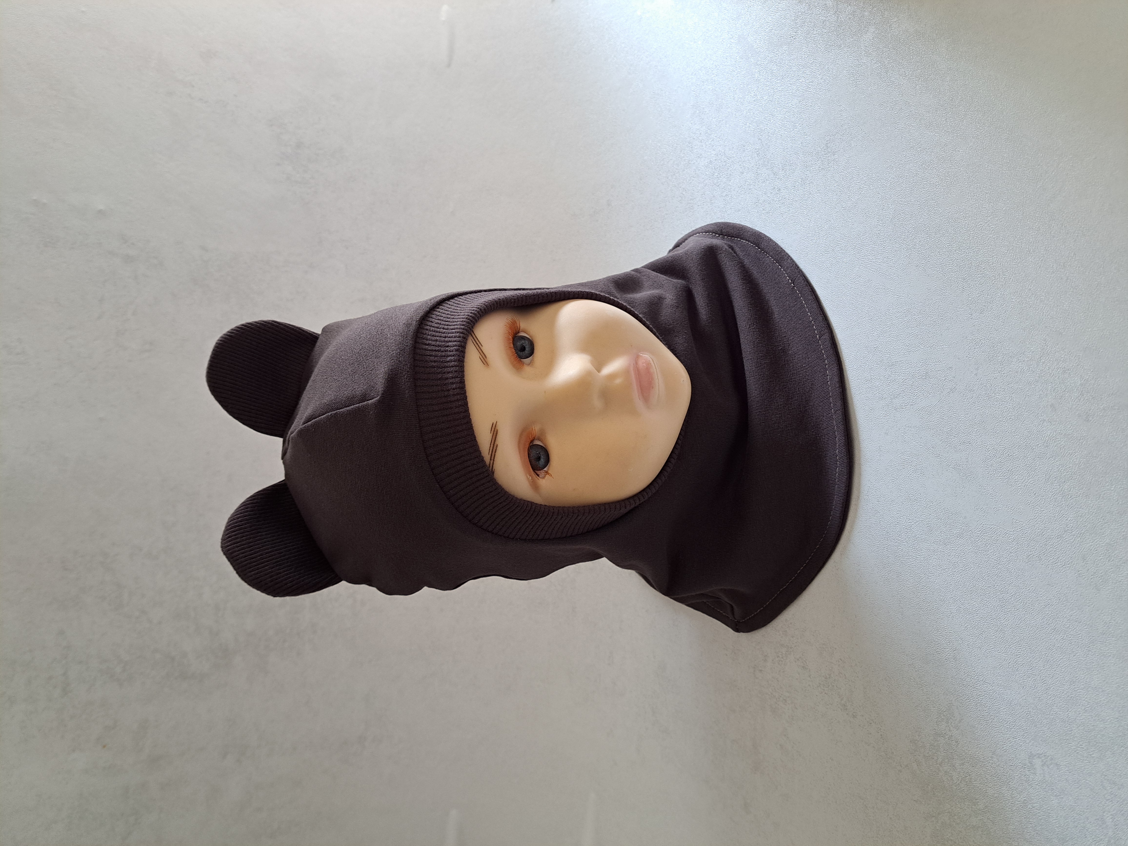 Šokoladinis šalmukas su ausytėmis