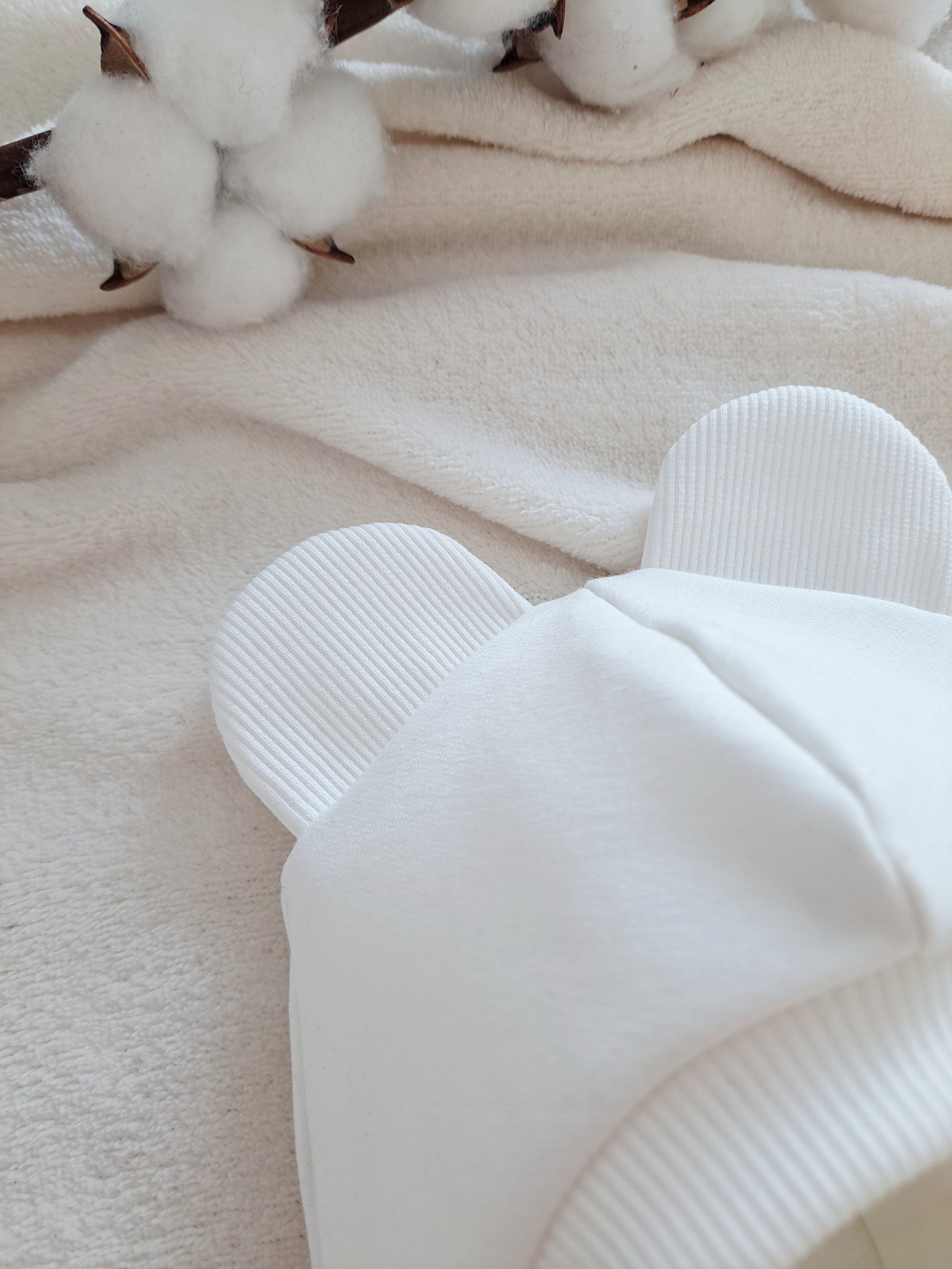 Pavasarinis šalmukas, ecru