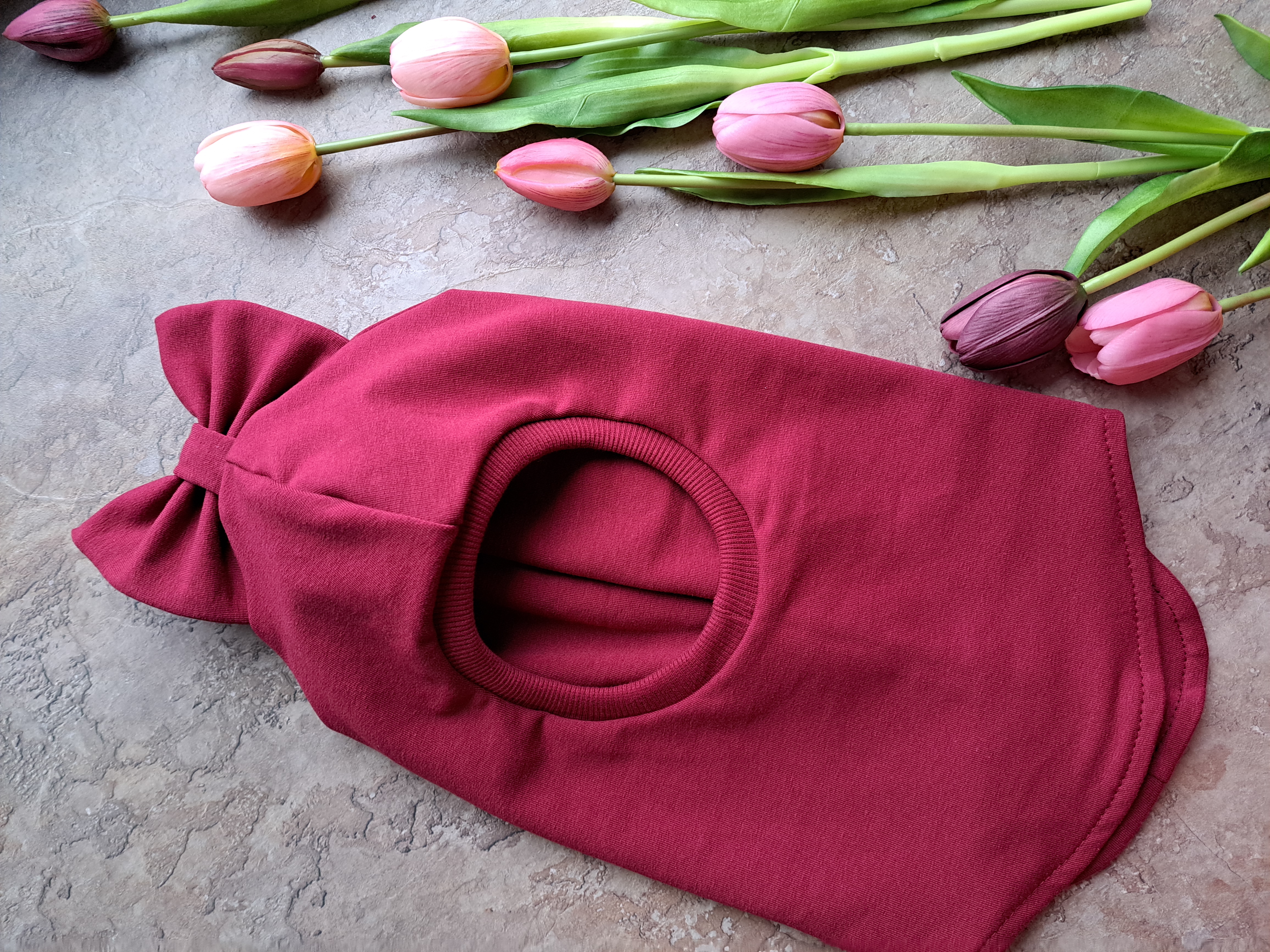 (48d,50d) Šalmukas, bordo