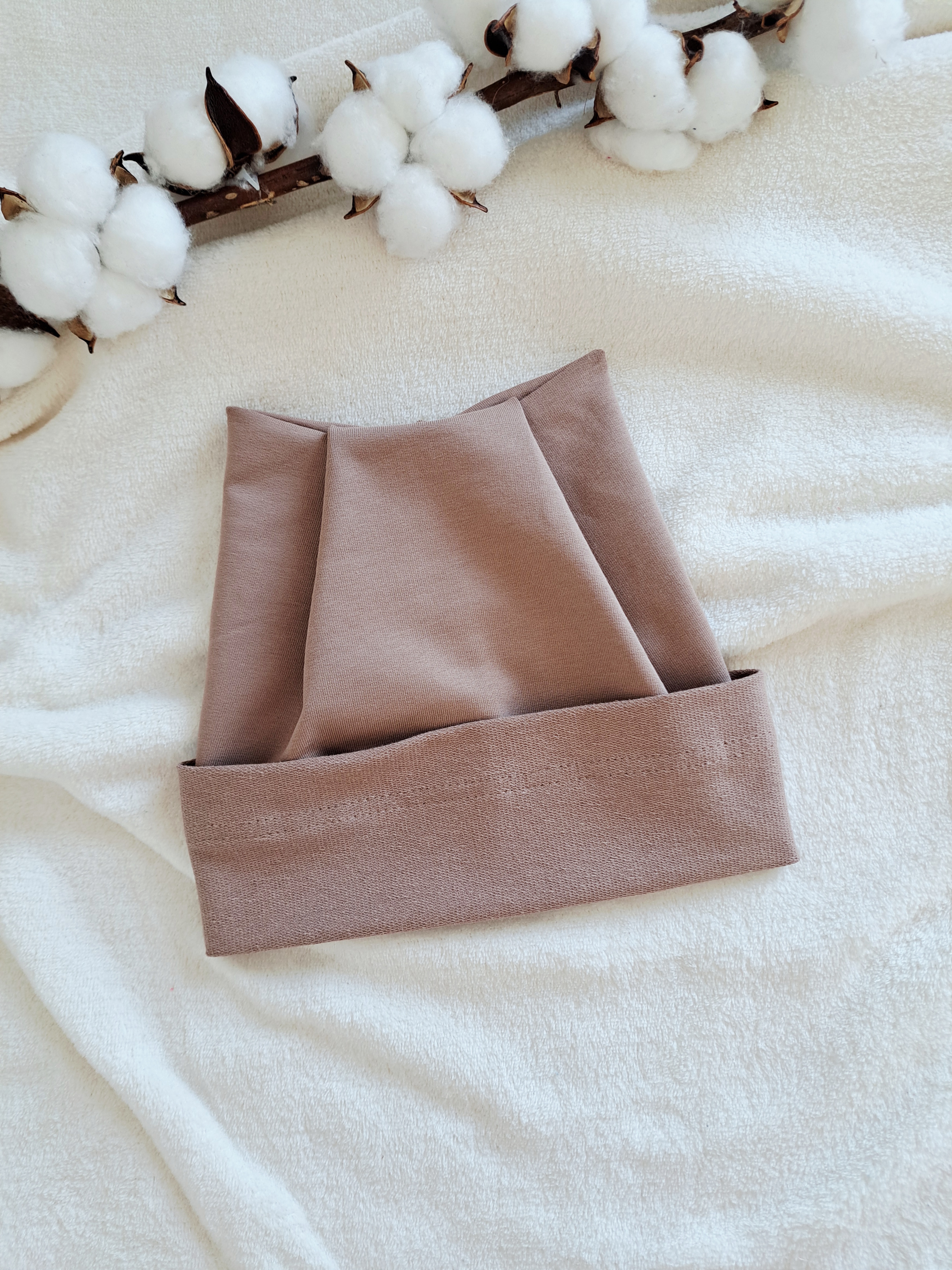 Plona kepurė, atlenkiama, VISOS SPALVOS