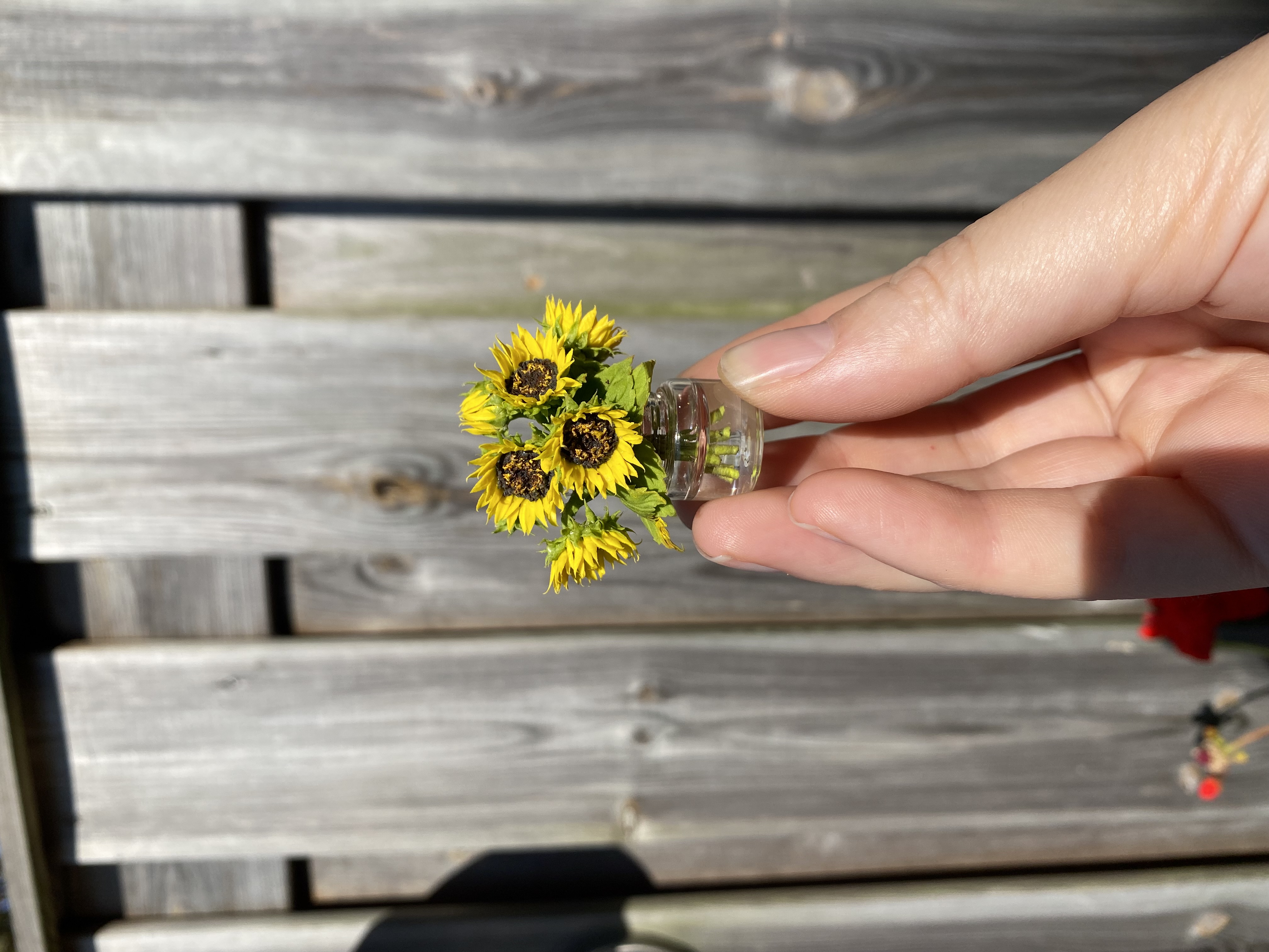 sunflowers en vase - TO ORDER