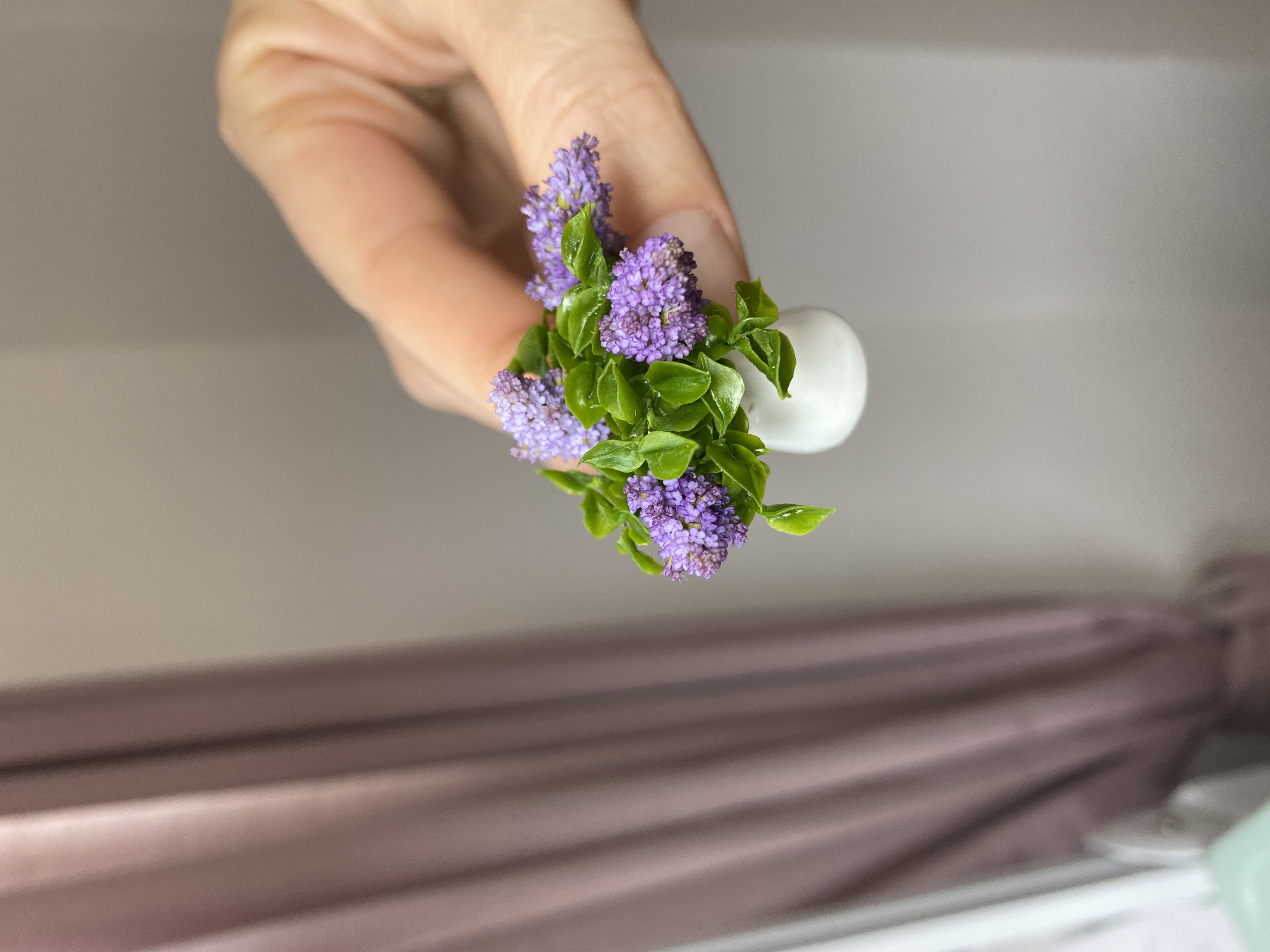 Dollhouse lilac branch - TO ORDER