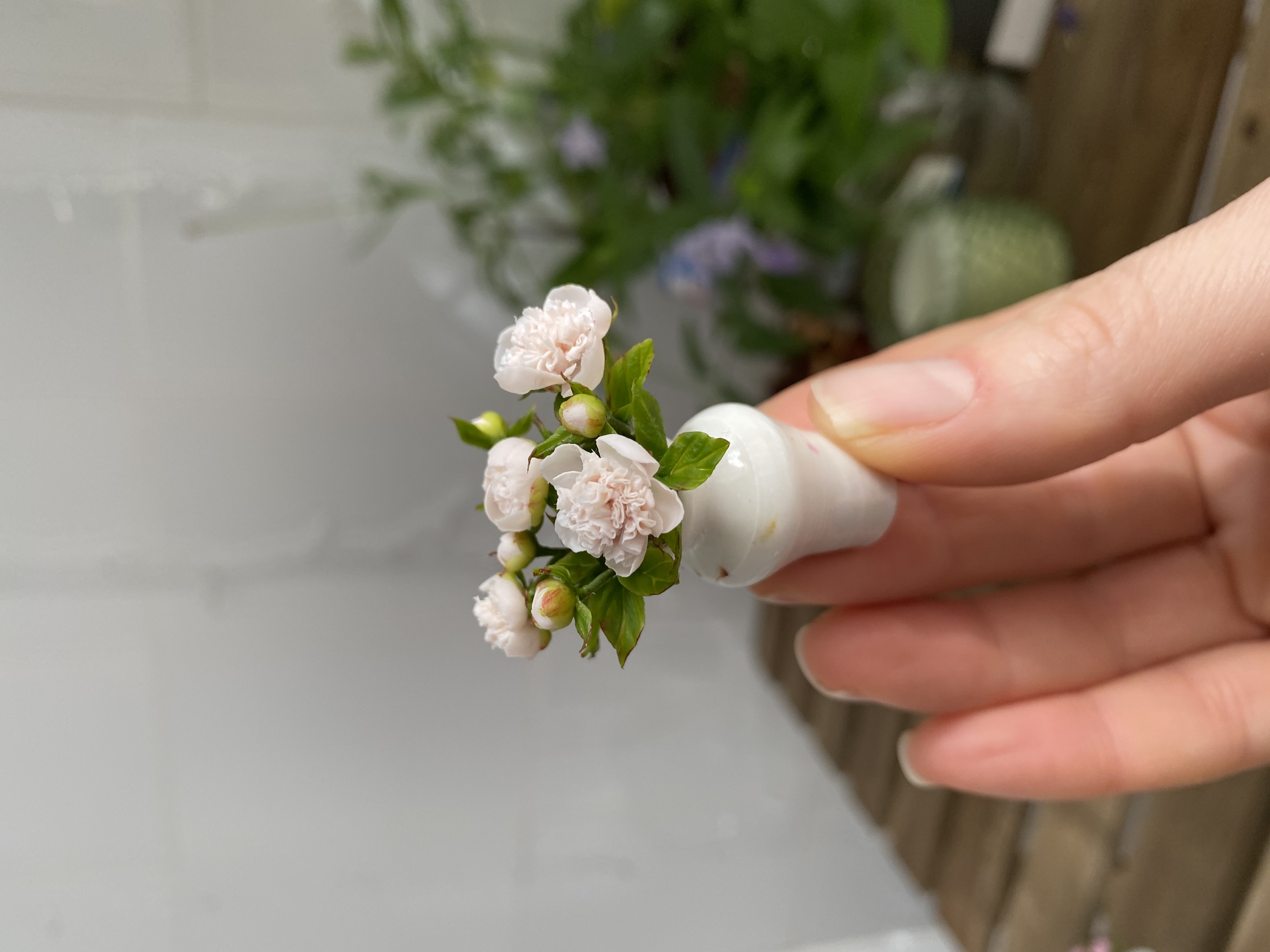 Dollhouse Peony, Scale 1/12, TO ORDER
