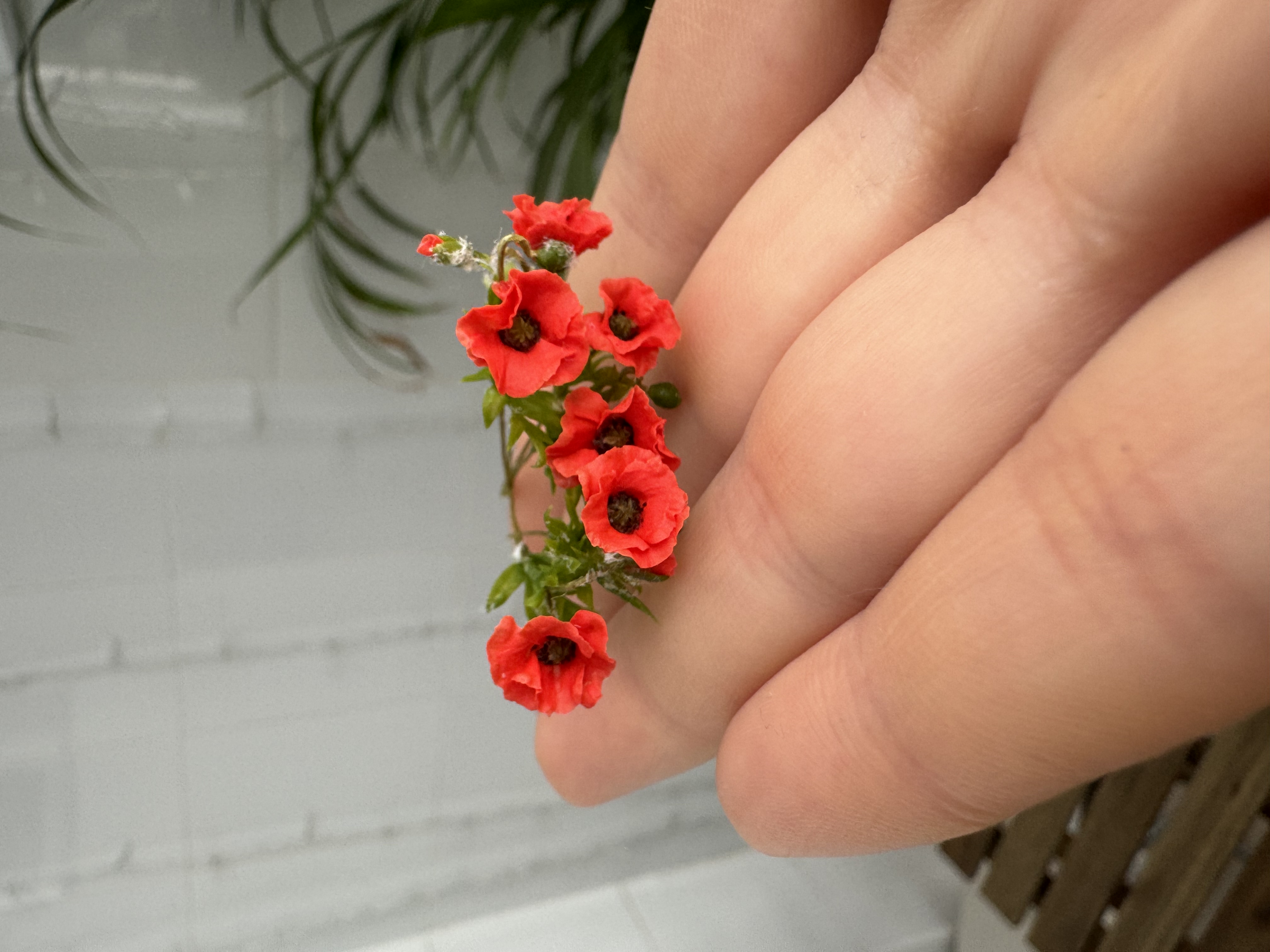 Dollhouse Poppy, Scale 1/12 - MADE TO ORDER