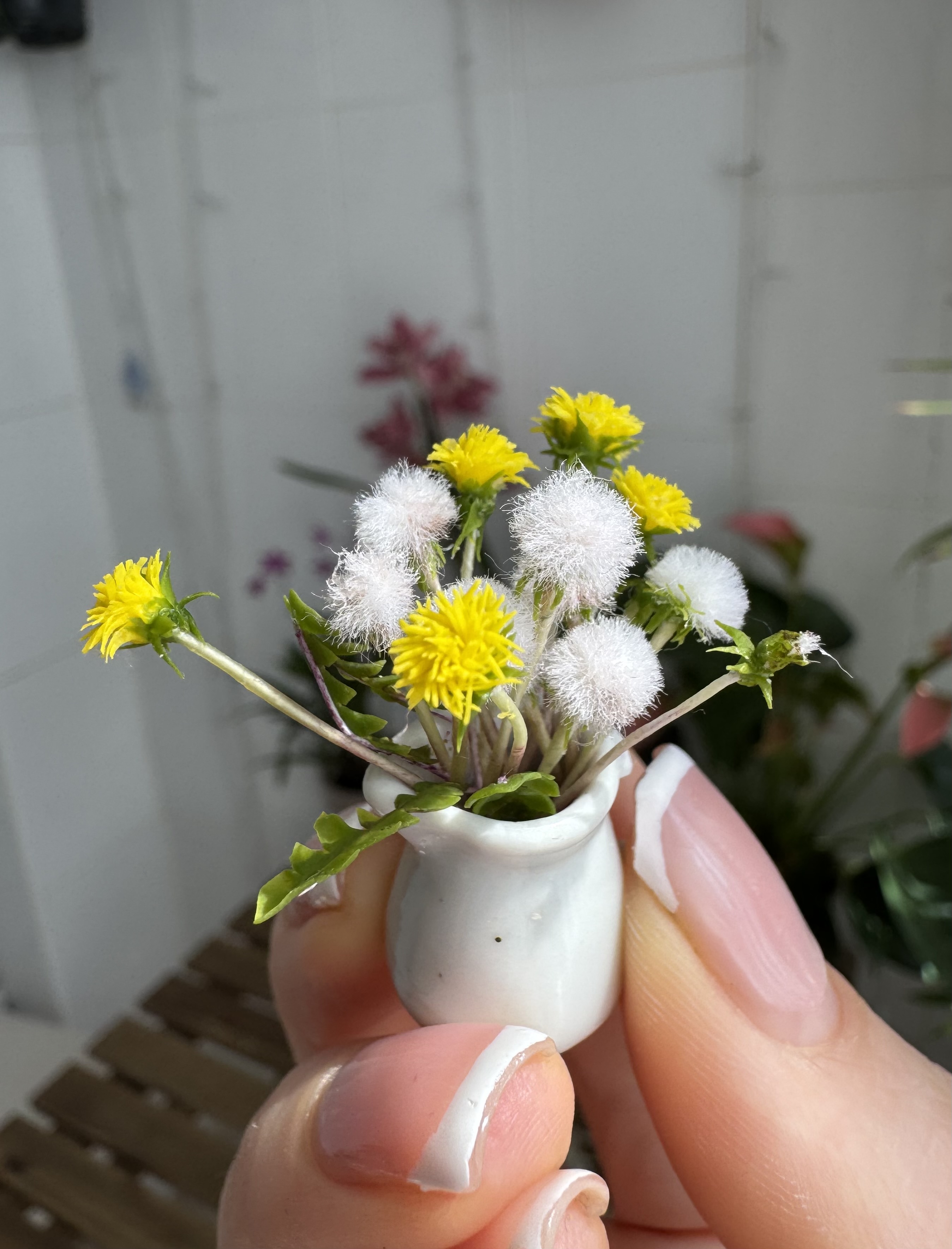 Dollhouse  Dandelion, Scale 1/12, TO ORDER